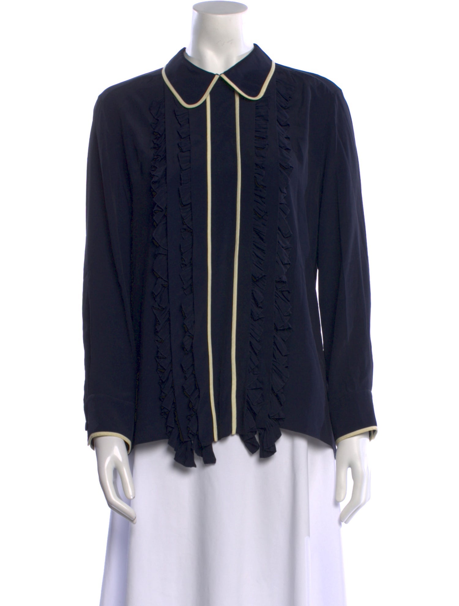 Marni Long Sleeve Button-Up Top