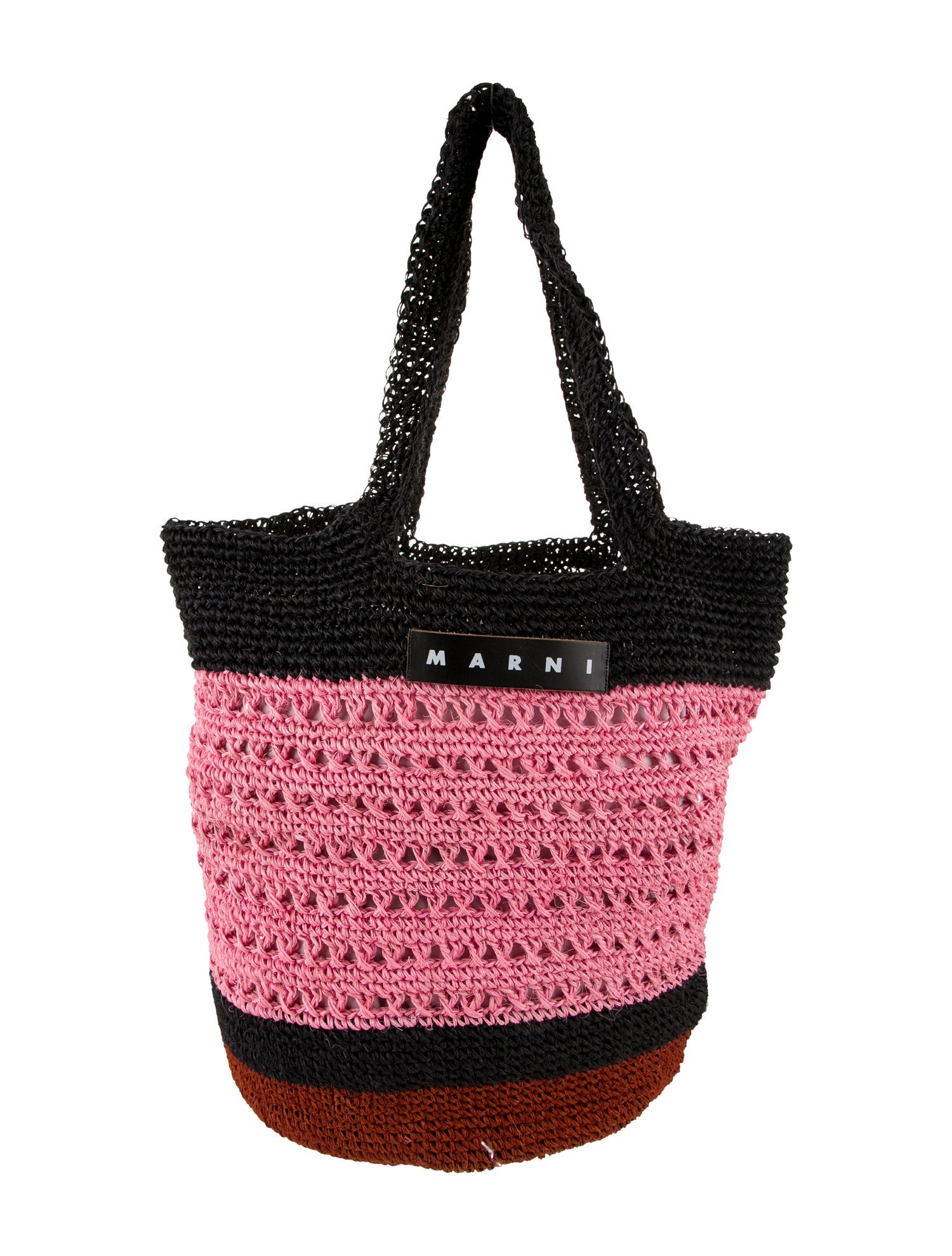 Marni Raffia Shoulder Bag
