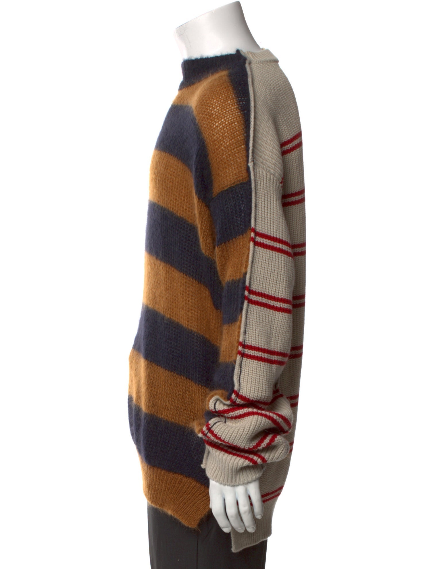 Marni Virgin Wool Striped Pullover