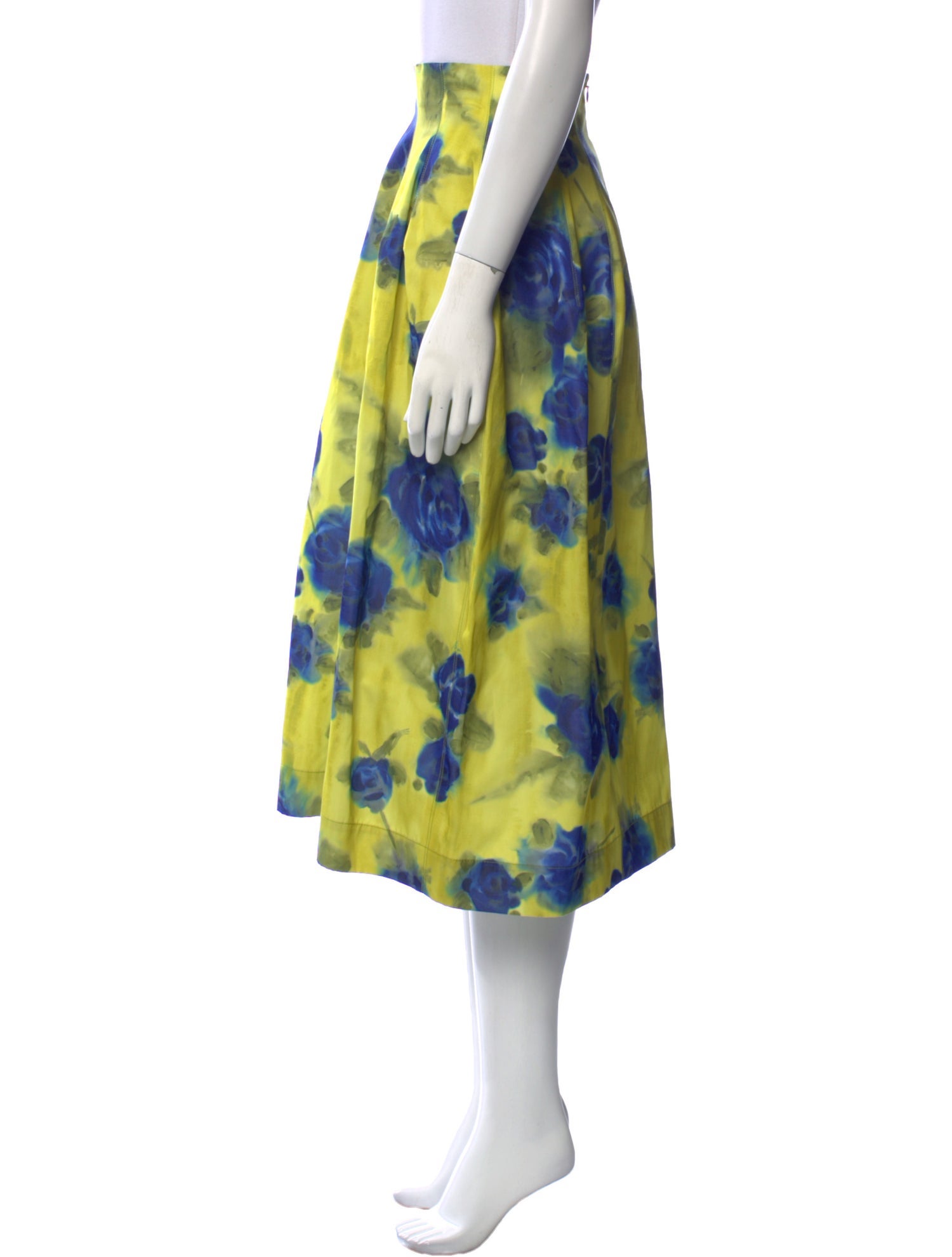 Marni Floral Print Midi Length Skirt w/ Tags