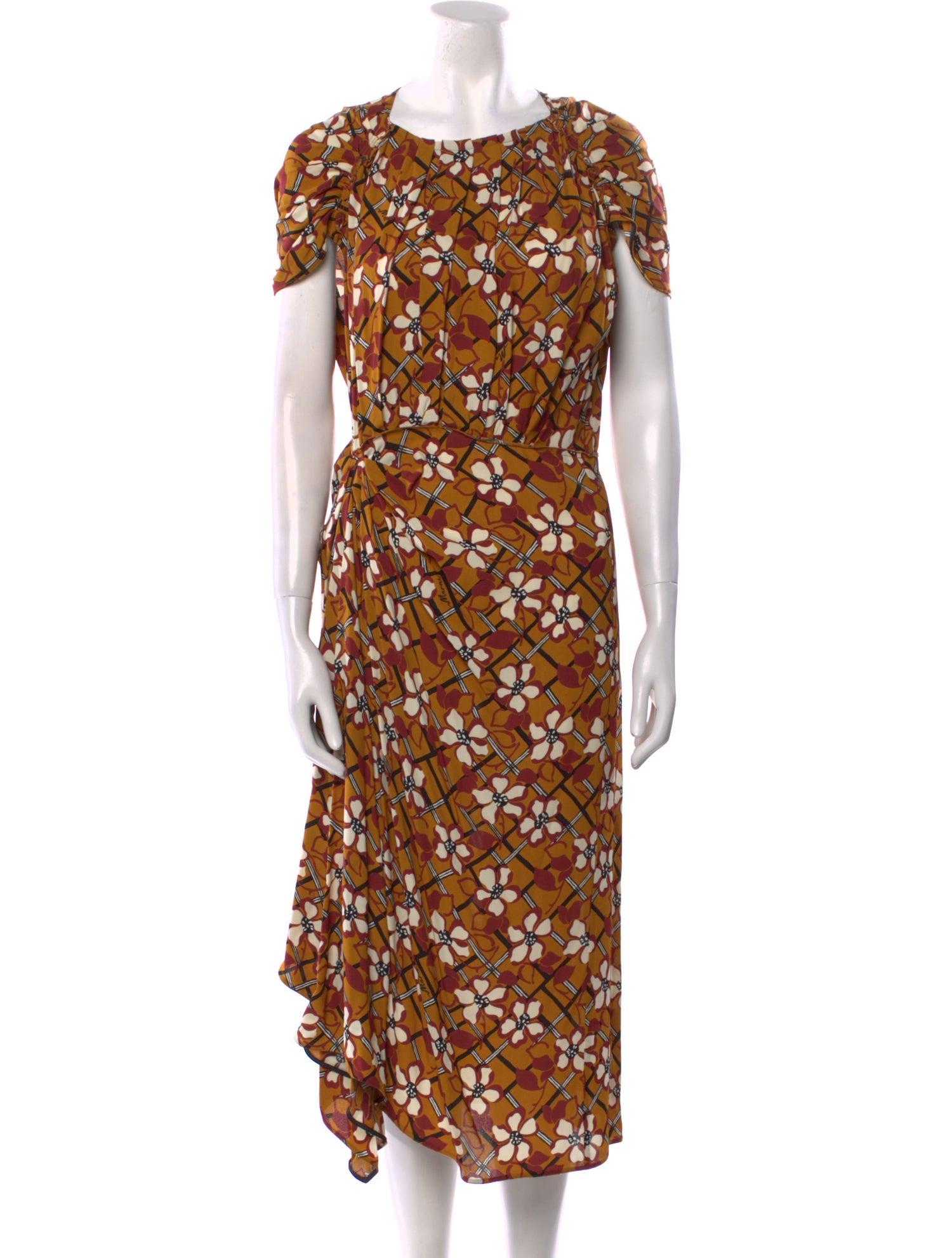 Marni Printed Long Dress