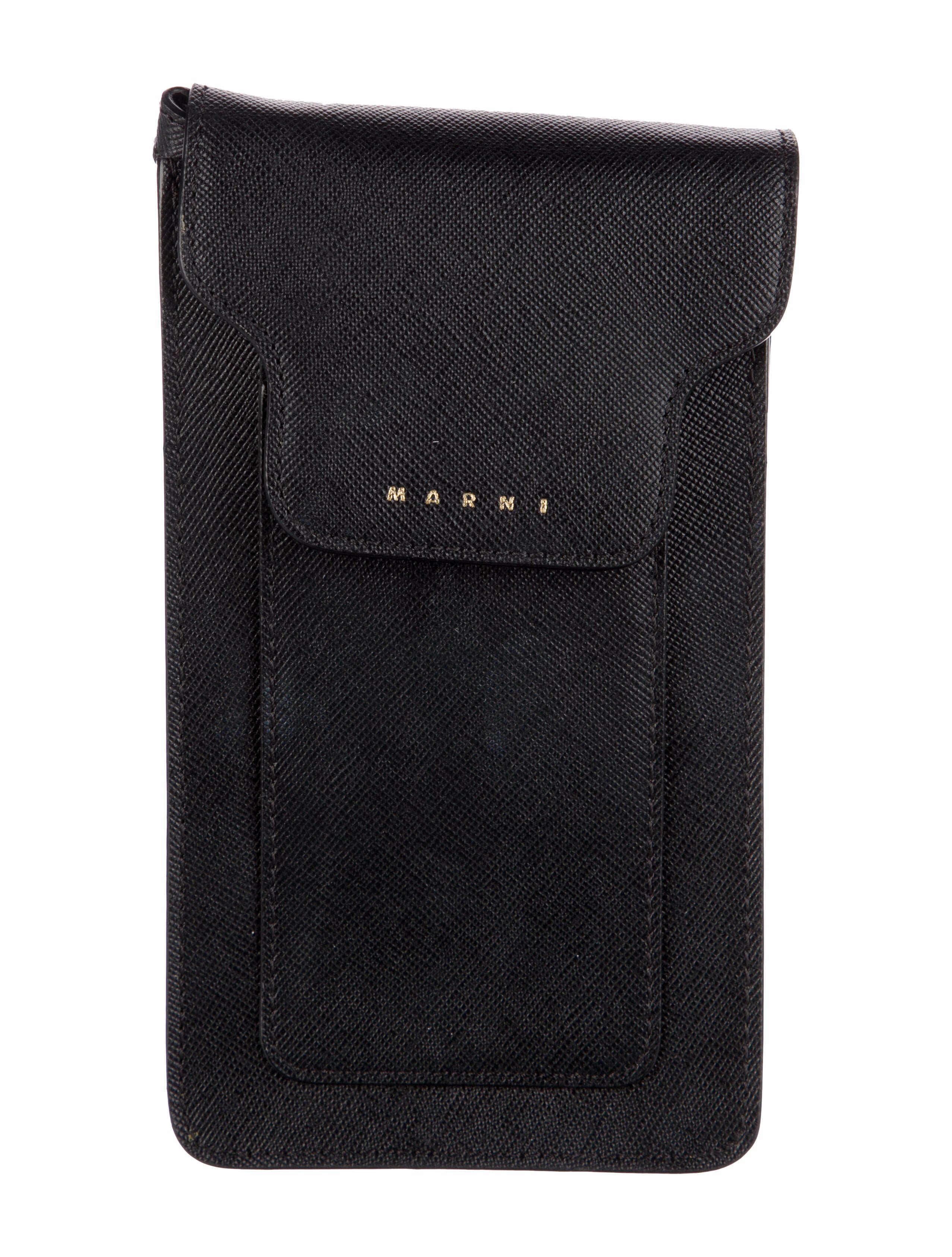 Marni Leather Printed Wallet