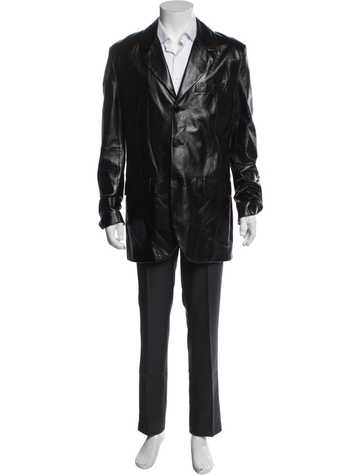 Marni Lamb Leather Overcoat