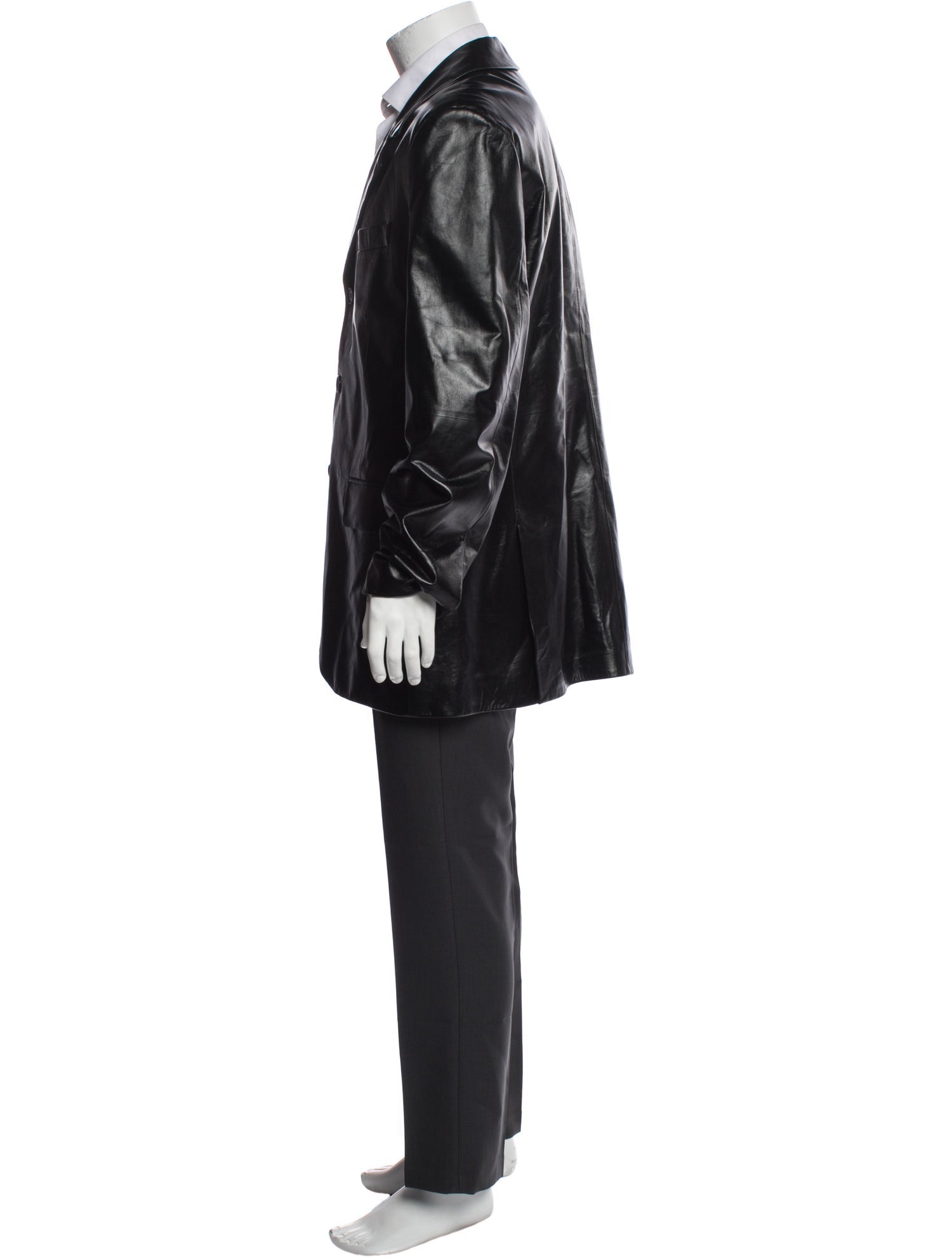 Marni Lamb Leather Overcoat