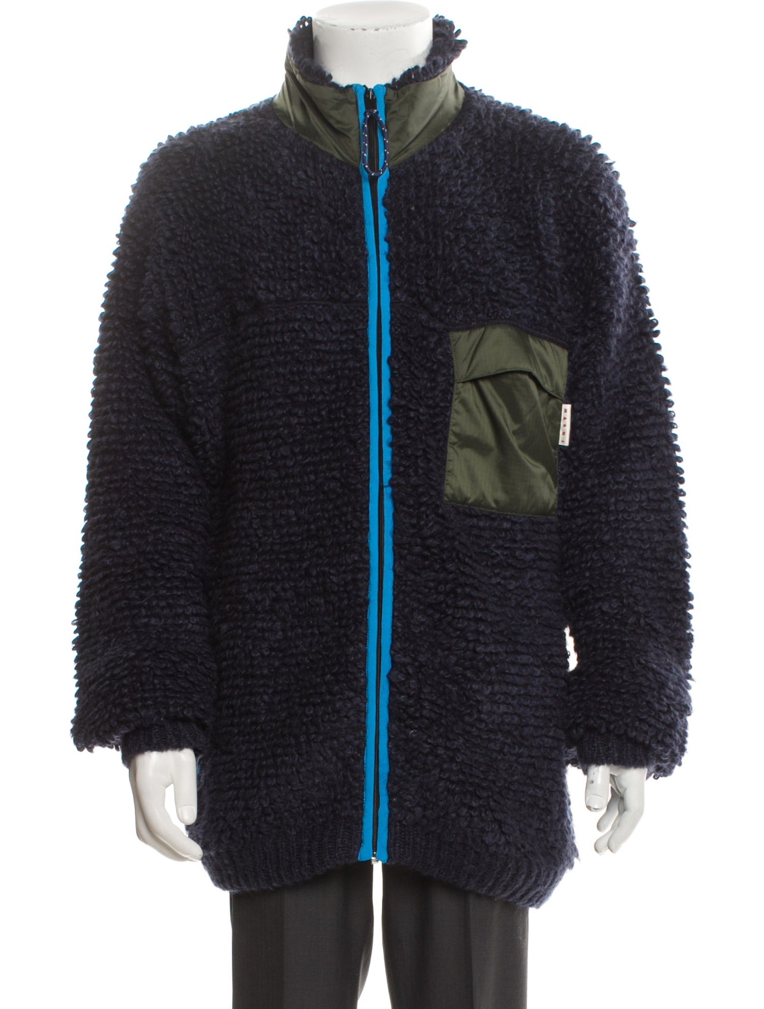 Marni Tweed Pattern Windbreaker