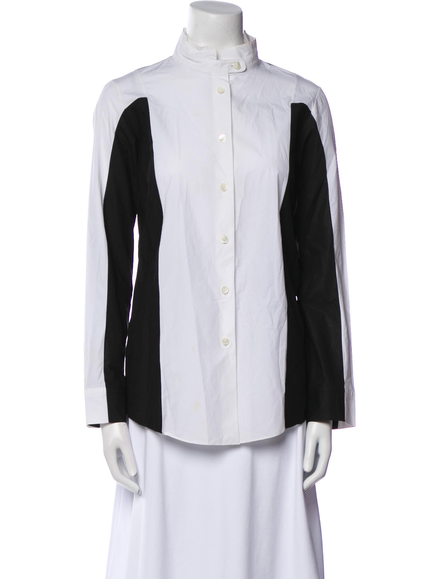 Marni Long Sleeve Button-Up Top