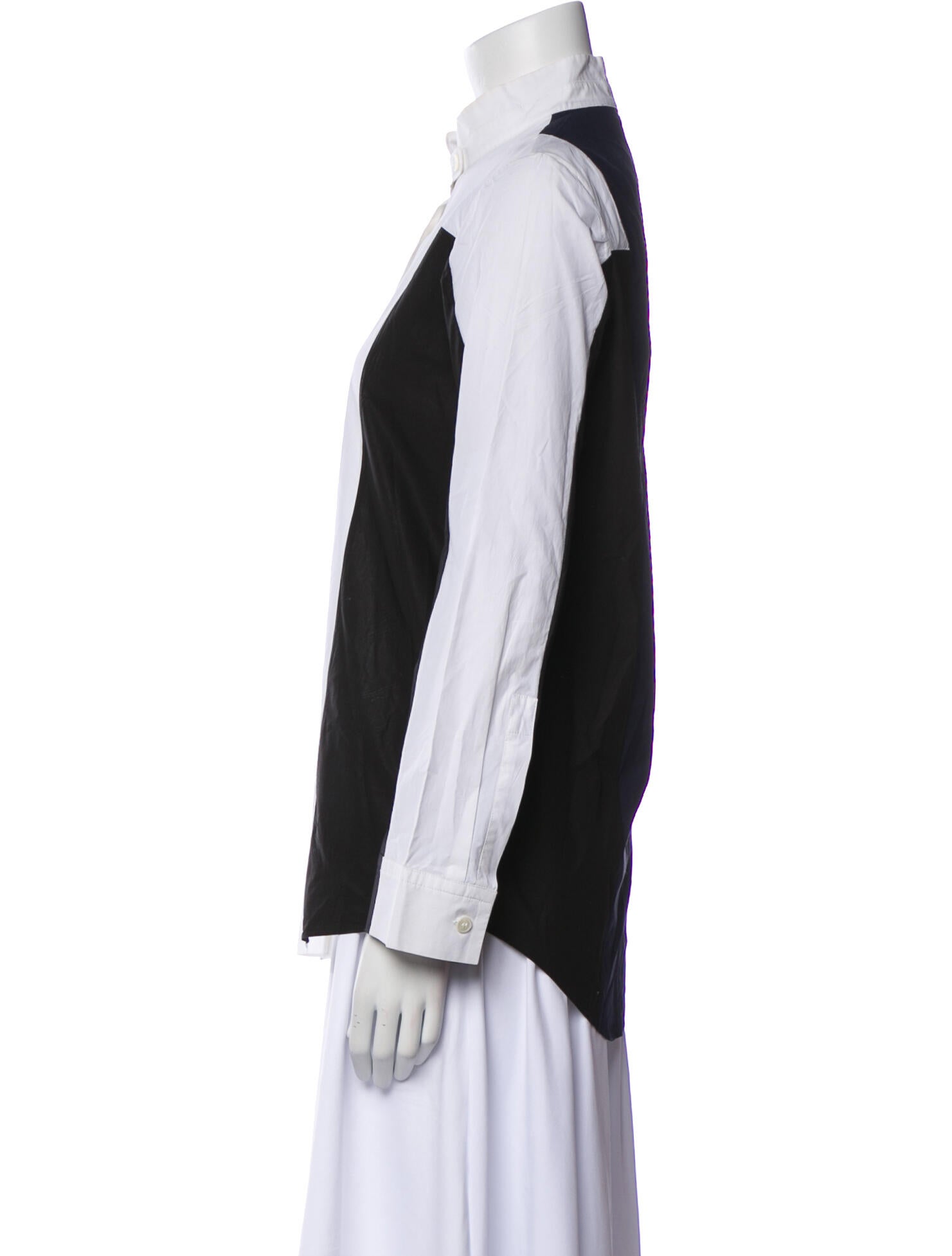 Marni Long Sleeve Button-Up Top