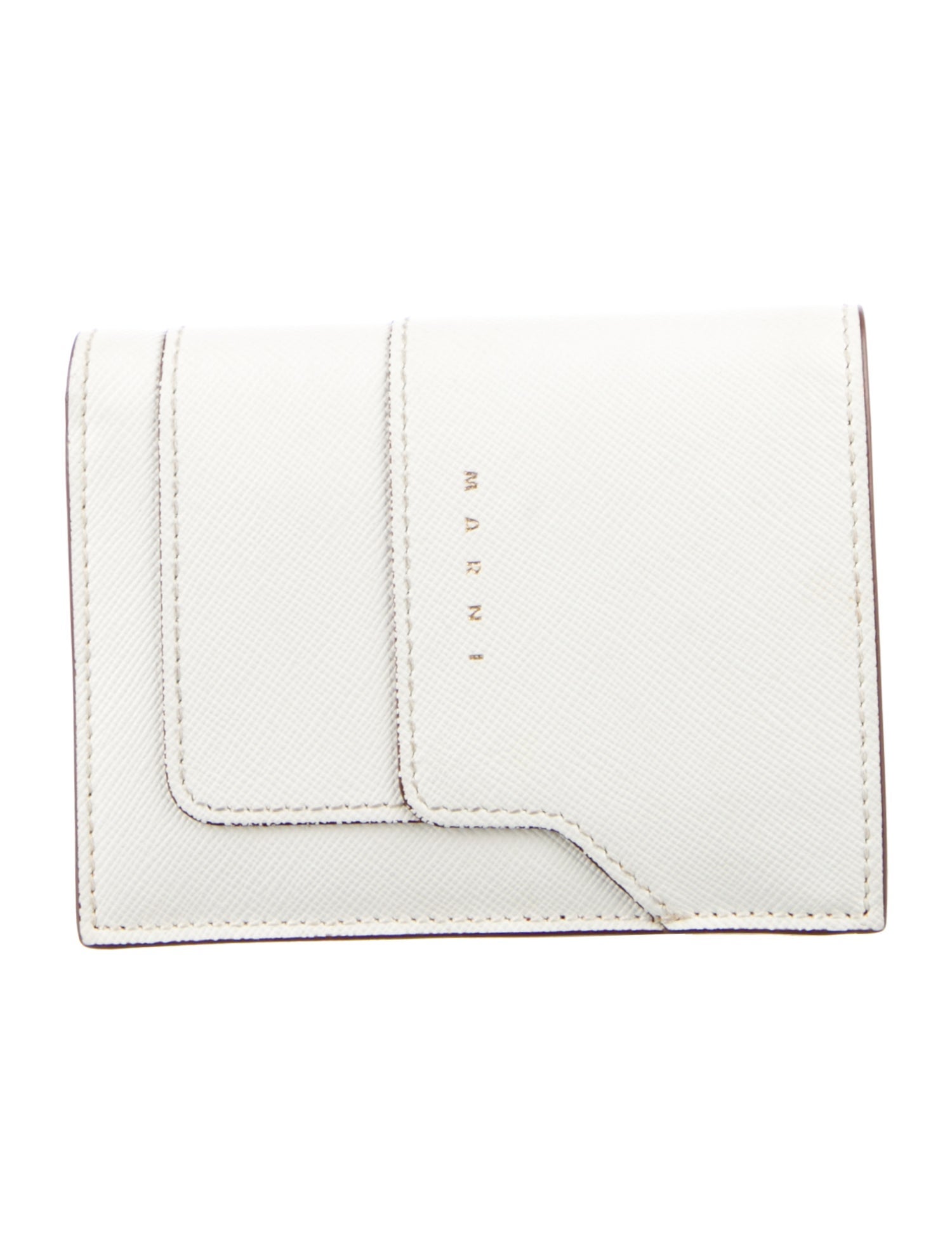 Marni Leather Compact Wallet