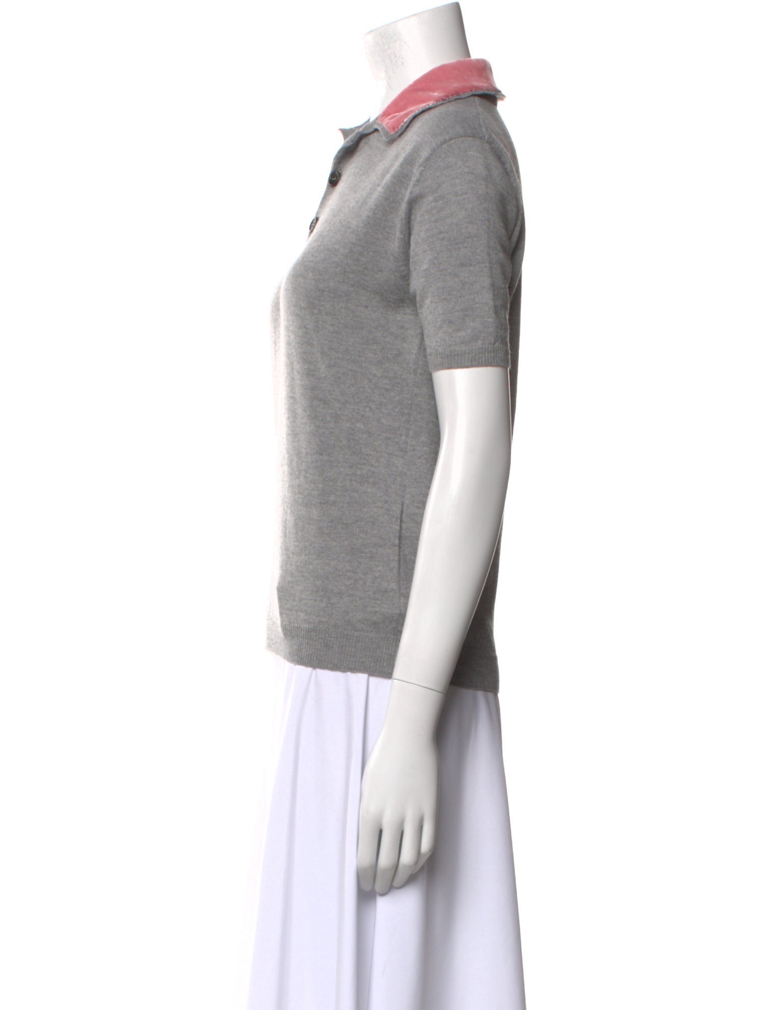 Marni Virgin Wool Short Sleeve Polo