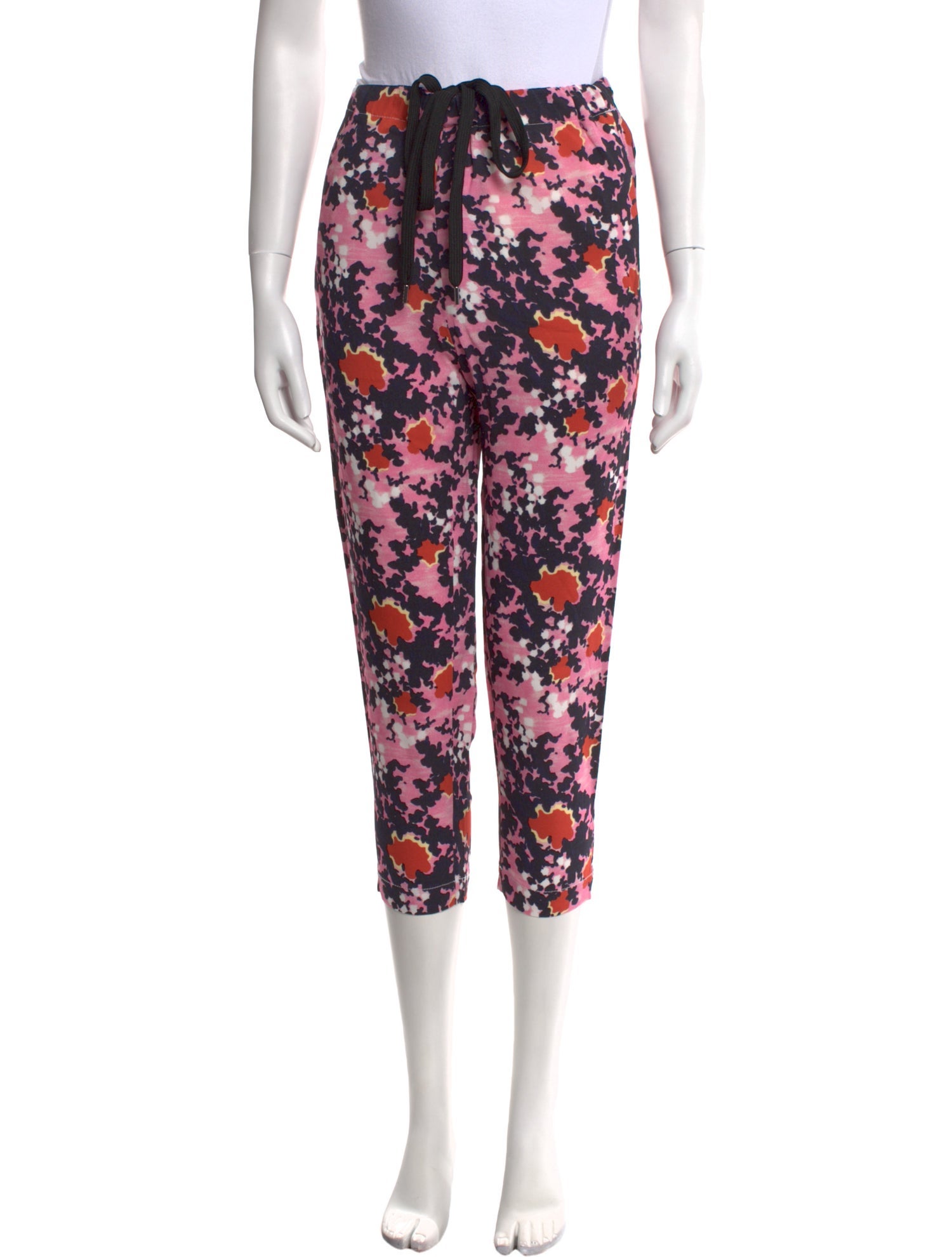 Marni Floral Print Straight Leg Pants w/ Tags