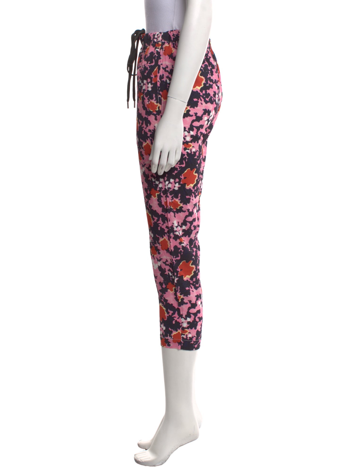 Marni Floral Print Straight Leg Pants w/ Tags