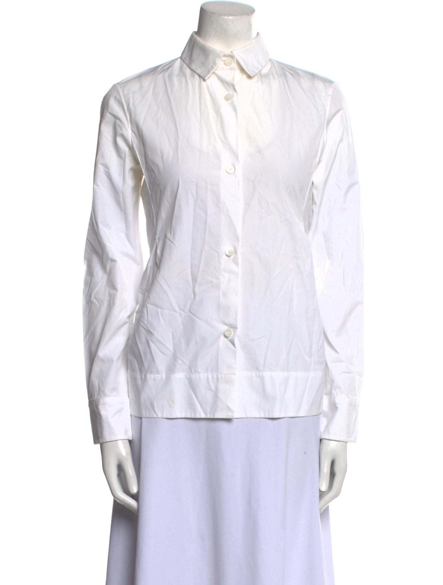 Marni Long Sleeve Button-Up Top