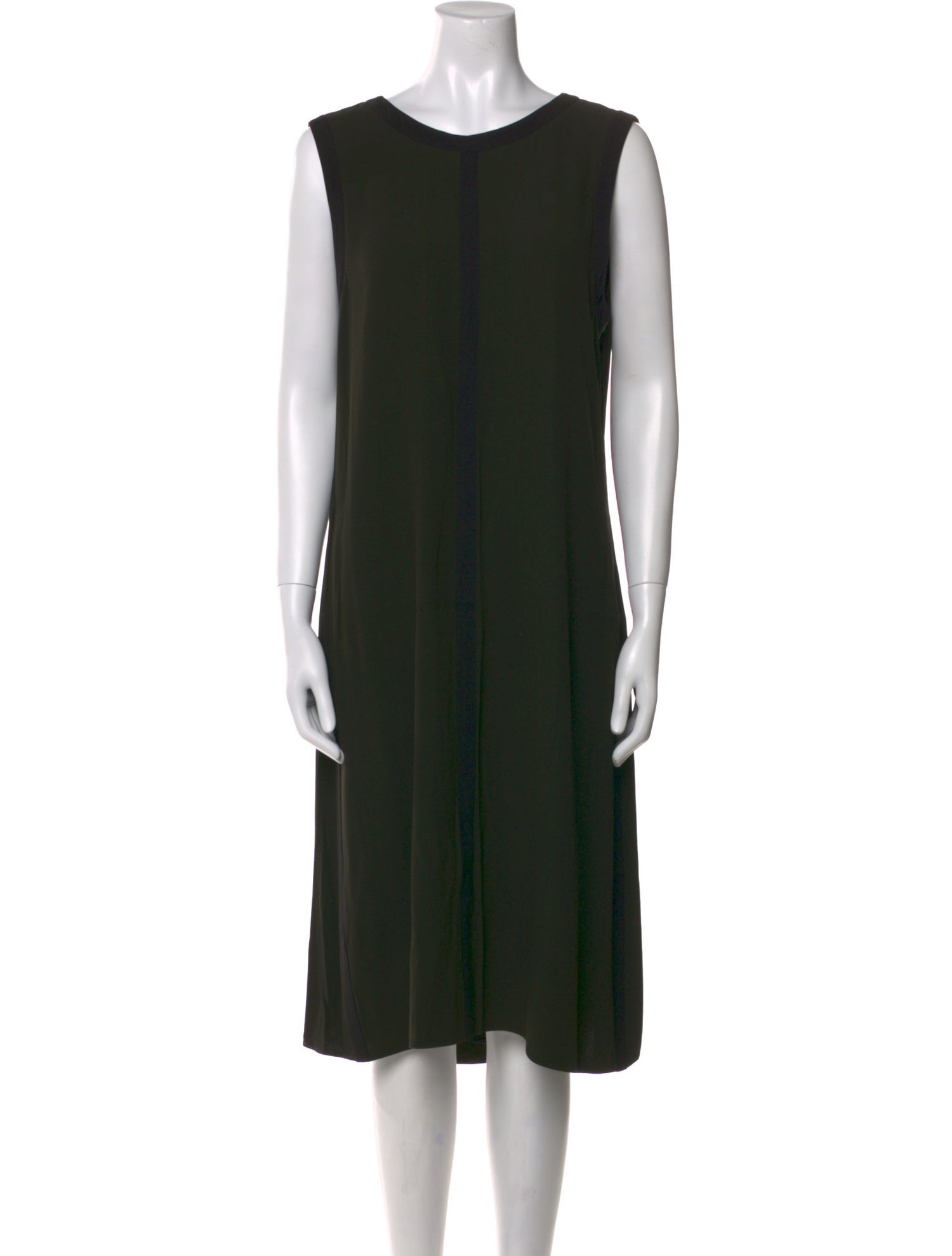 Marni Scoop Neck Midi Length Dress
