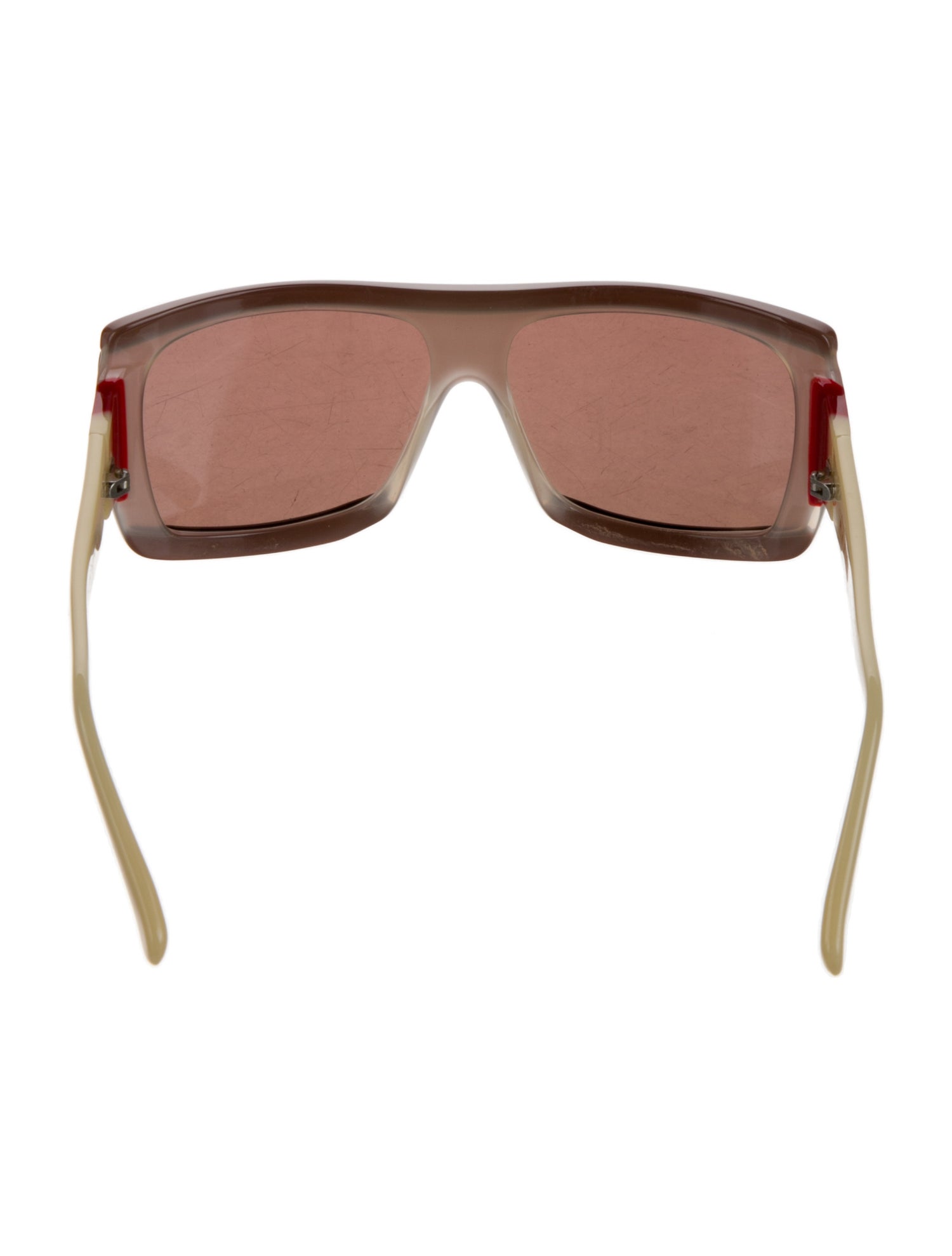Marni Shield Tinted Sunglasses