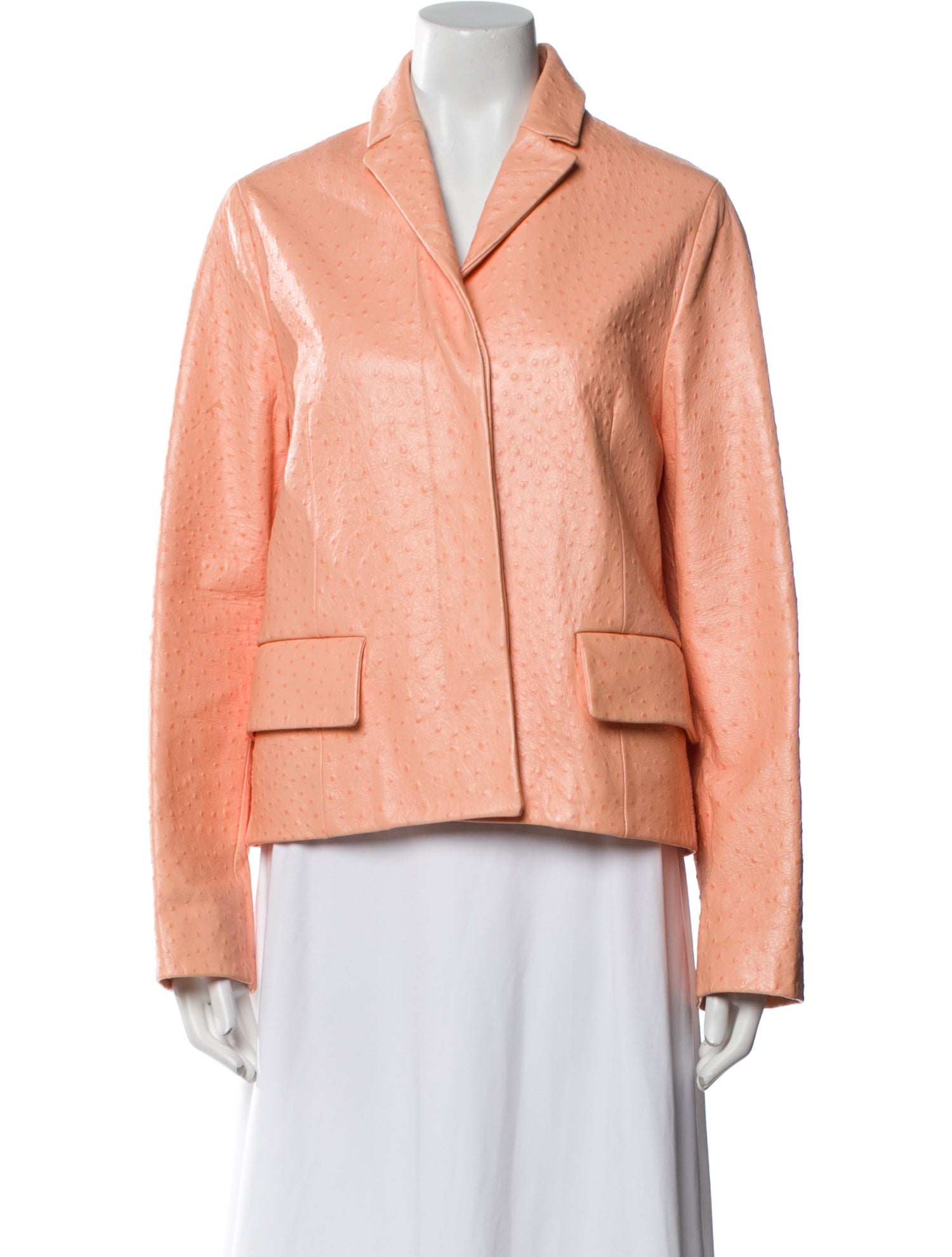 Marni Lamb Leather Blazer