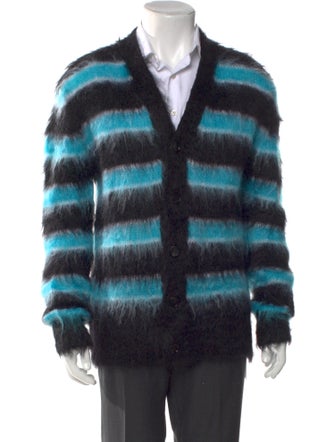 Marni Mohair Striped Cardigan