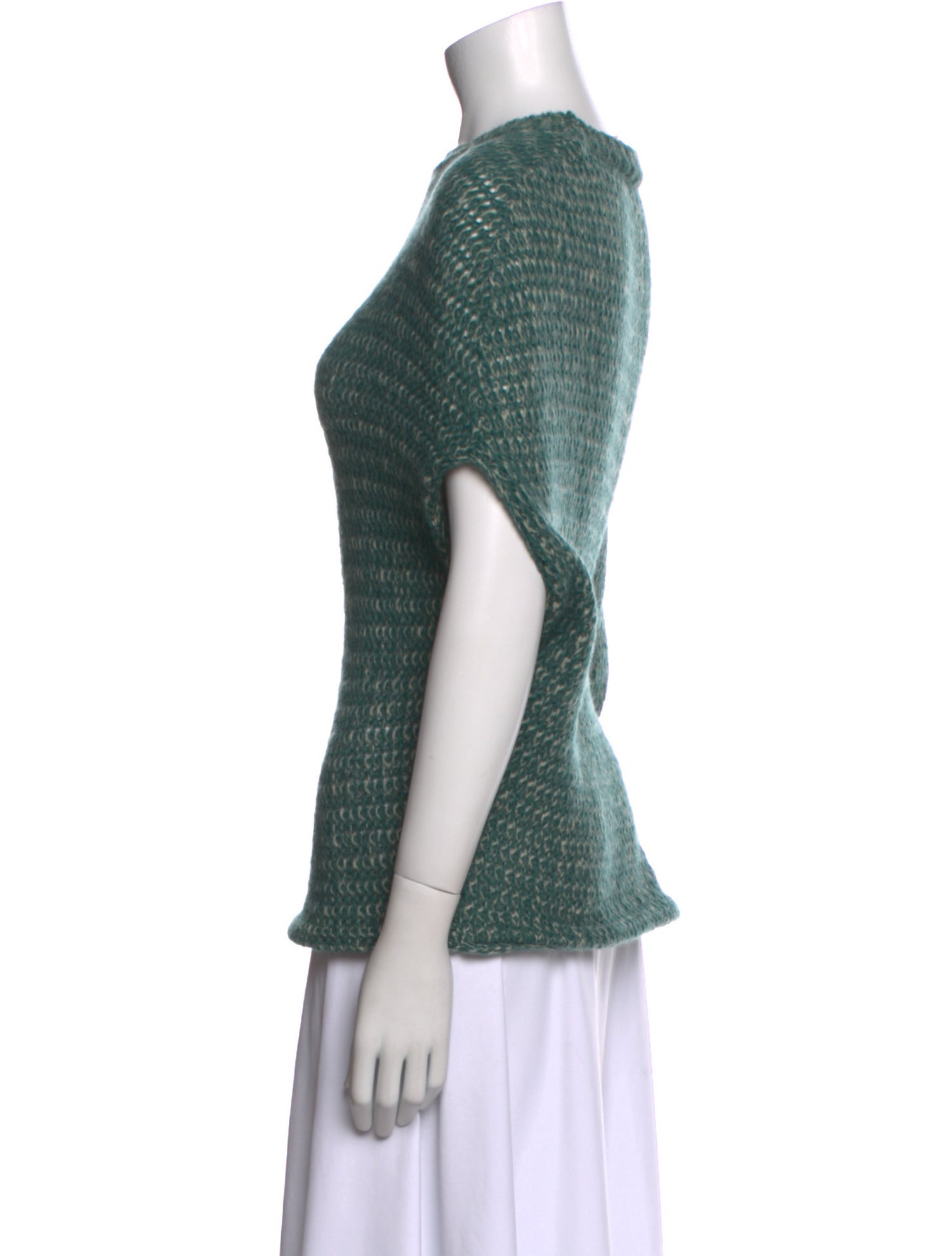 Marni Mohair Mock Neck Sweater