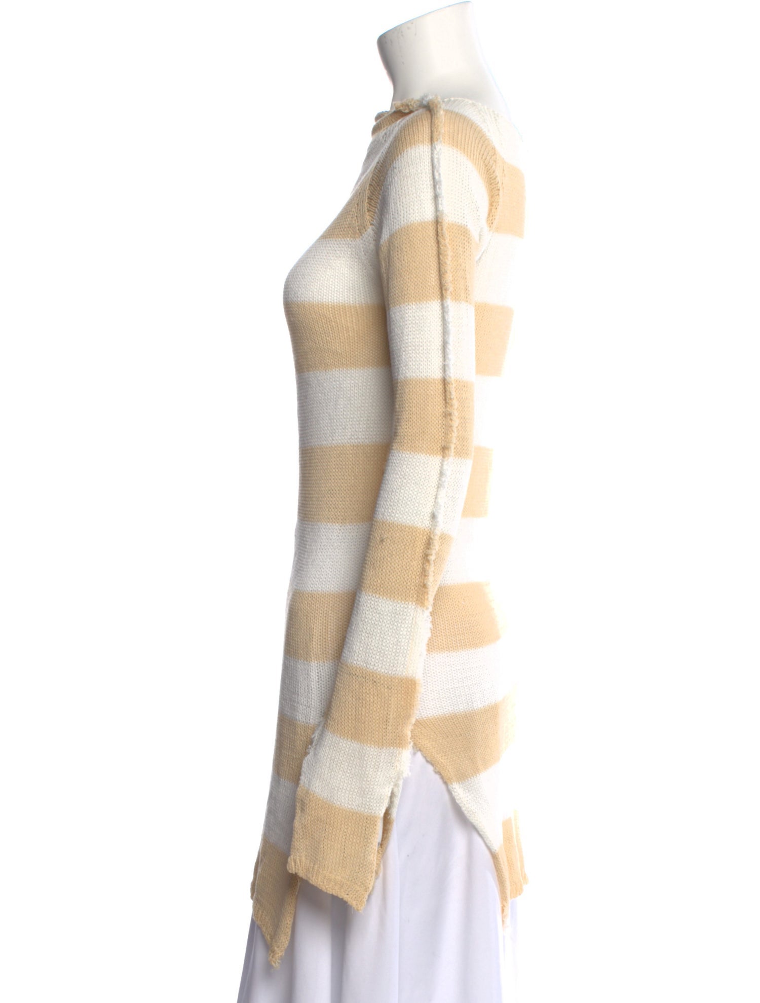 Marni Striped Bateau Neckline Sweater