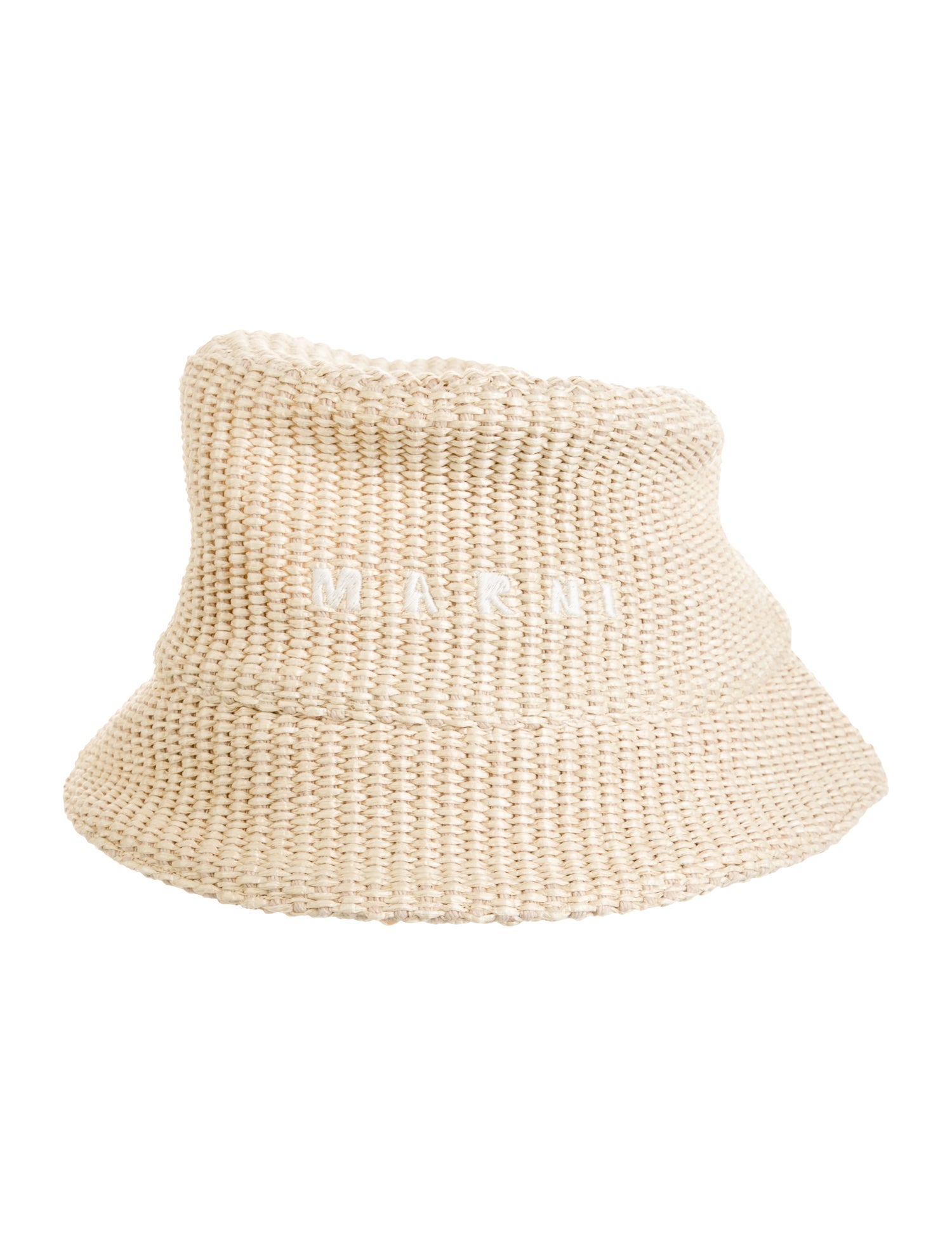 Marni Cotton Blend Woven Bucket Hat