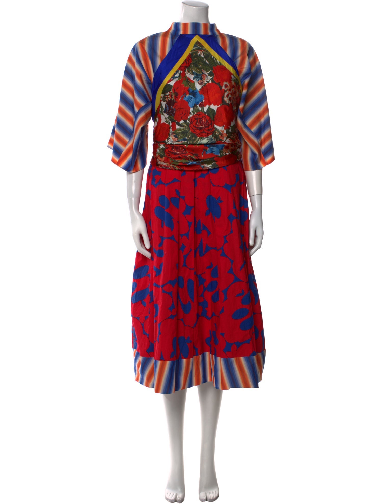 Marni Printed Midi Length Dress
