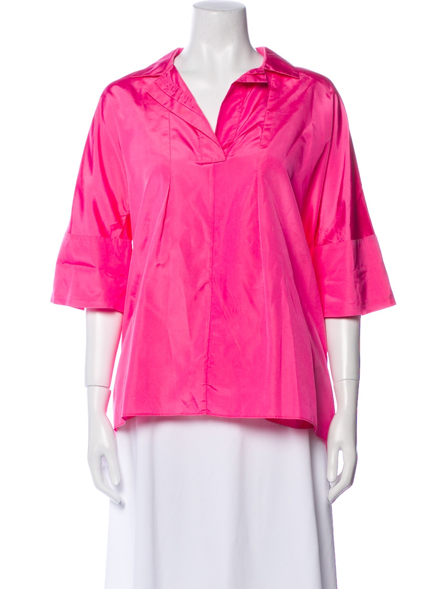 Marni Silk V-Neck Blouse