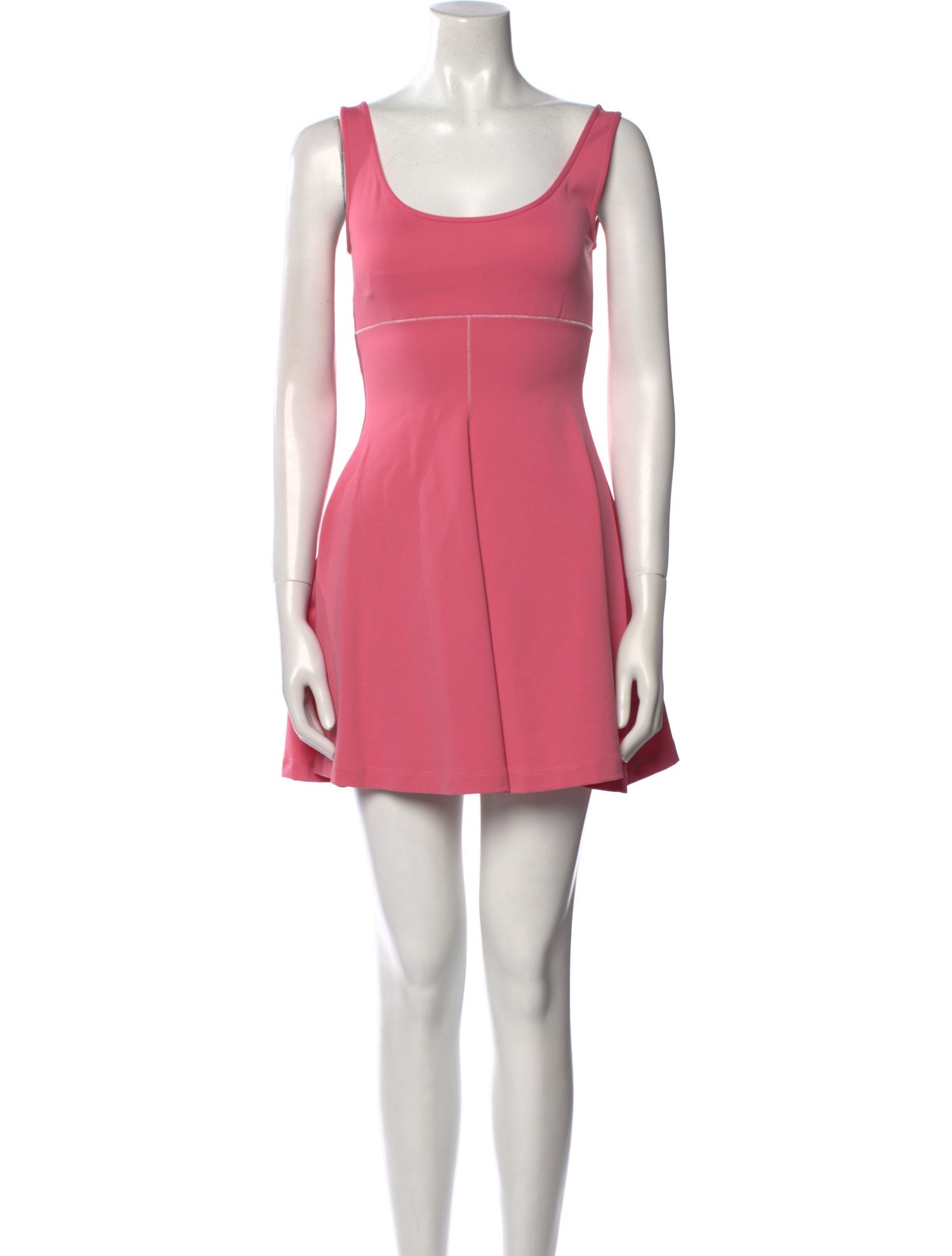 Marni Scoop Neck Mini Dress