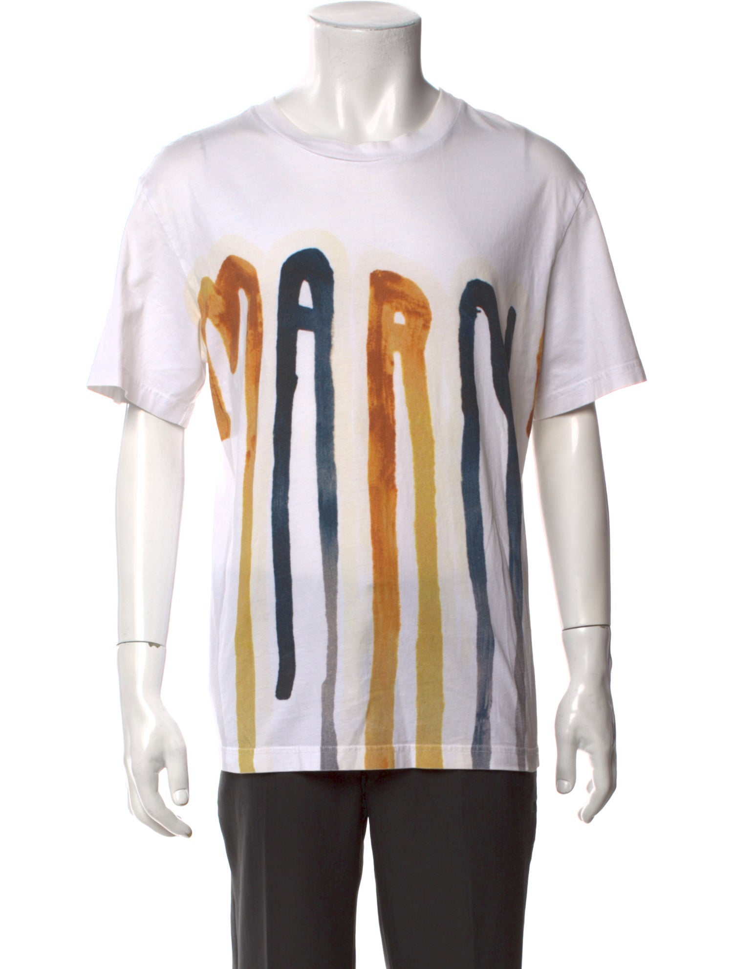 Marni Graphic Print Crew Neck T-Shirt