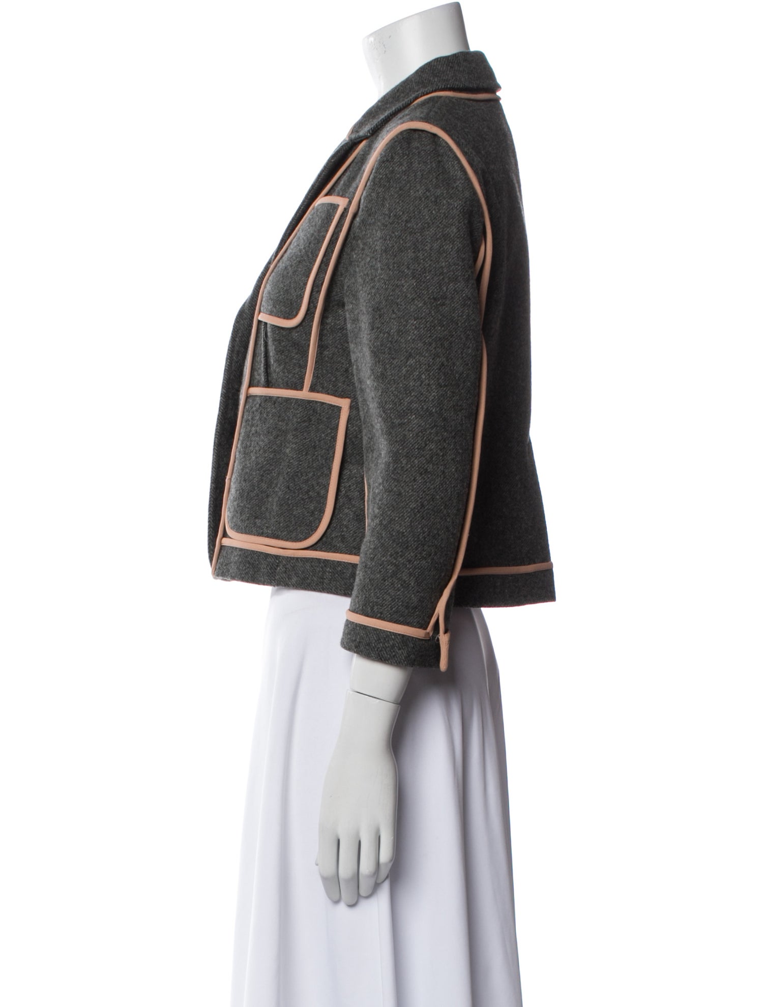 Marni Wool Striped Blazer