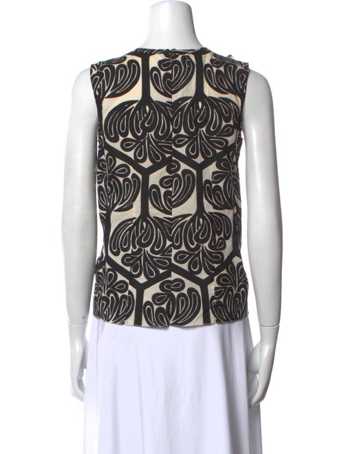 Marni Printed Crew Neck Top