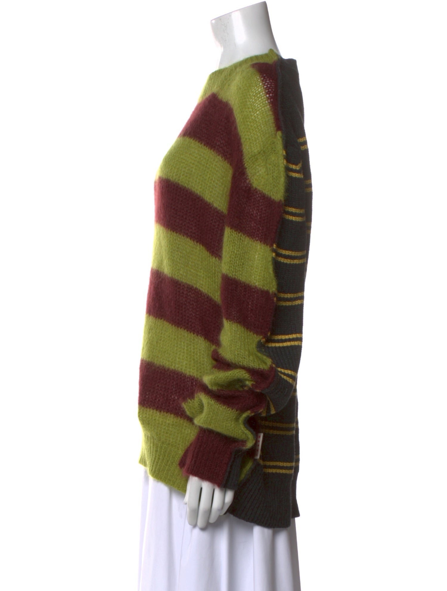 Marni Mohair Striped Sweater
