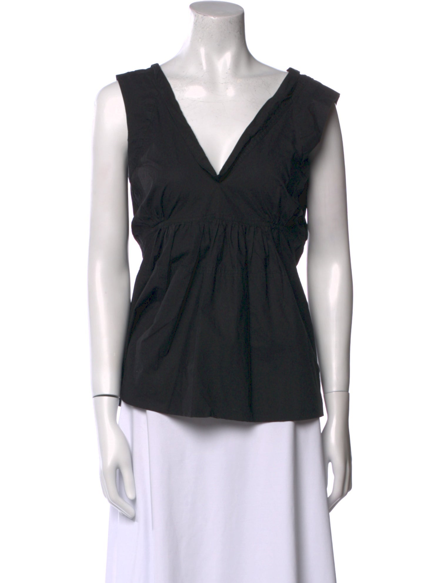 Marni V-Neck Sleeveless Top