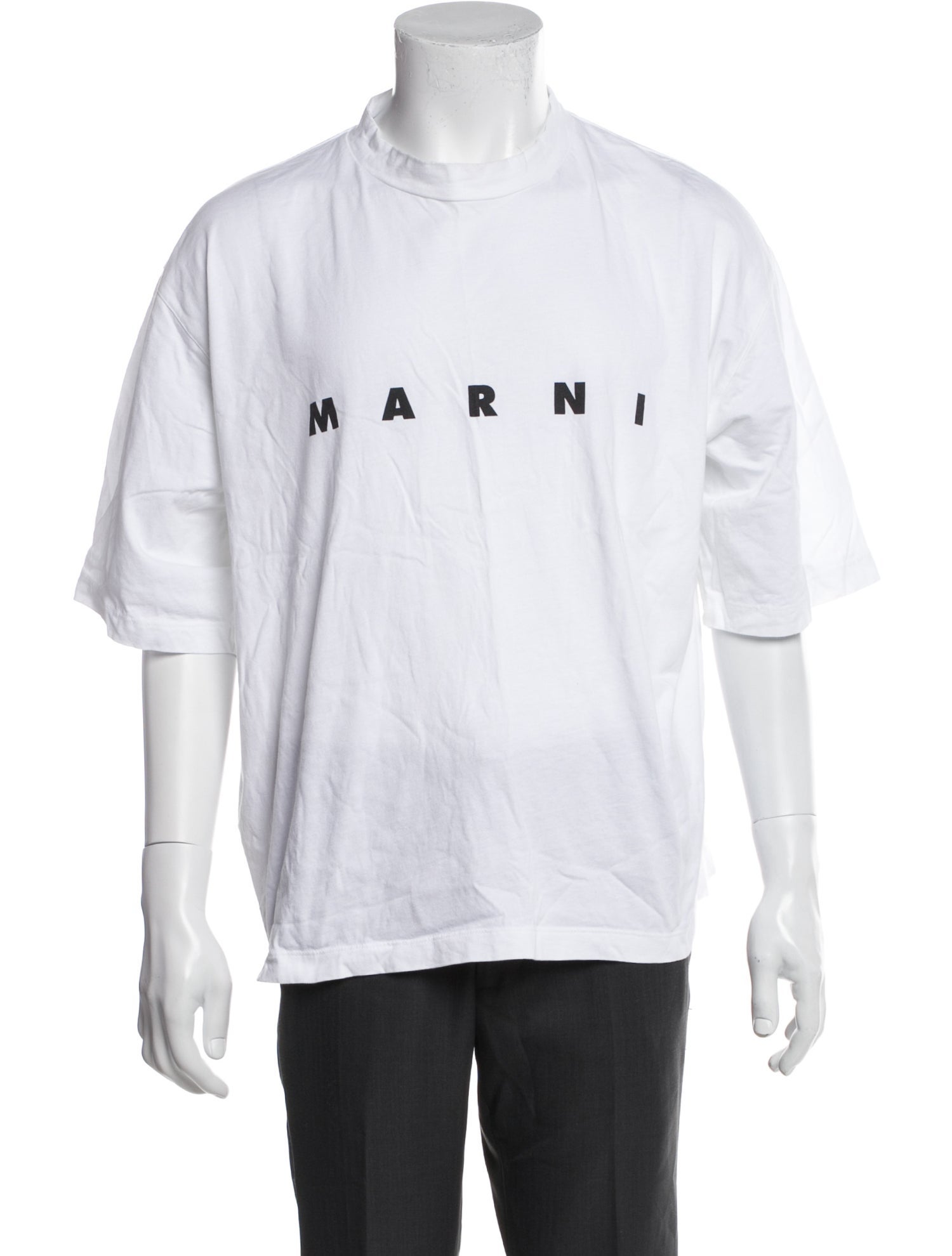 Marni Graphic Print Crew Neck T-Shirt
