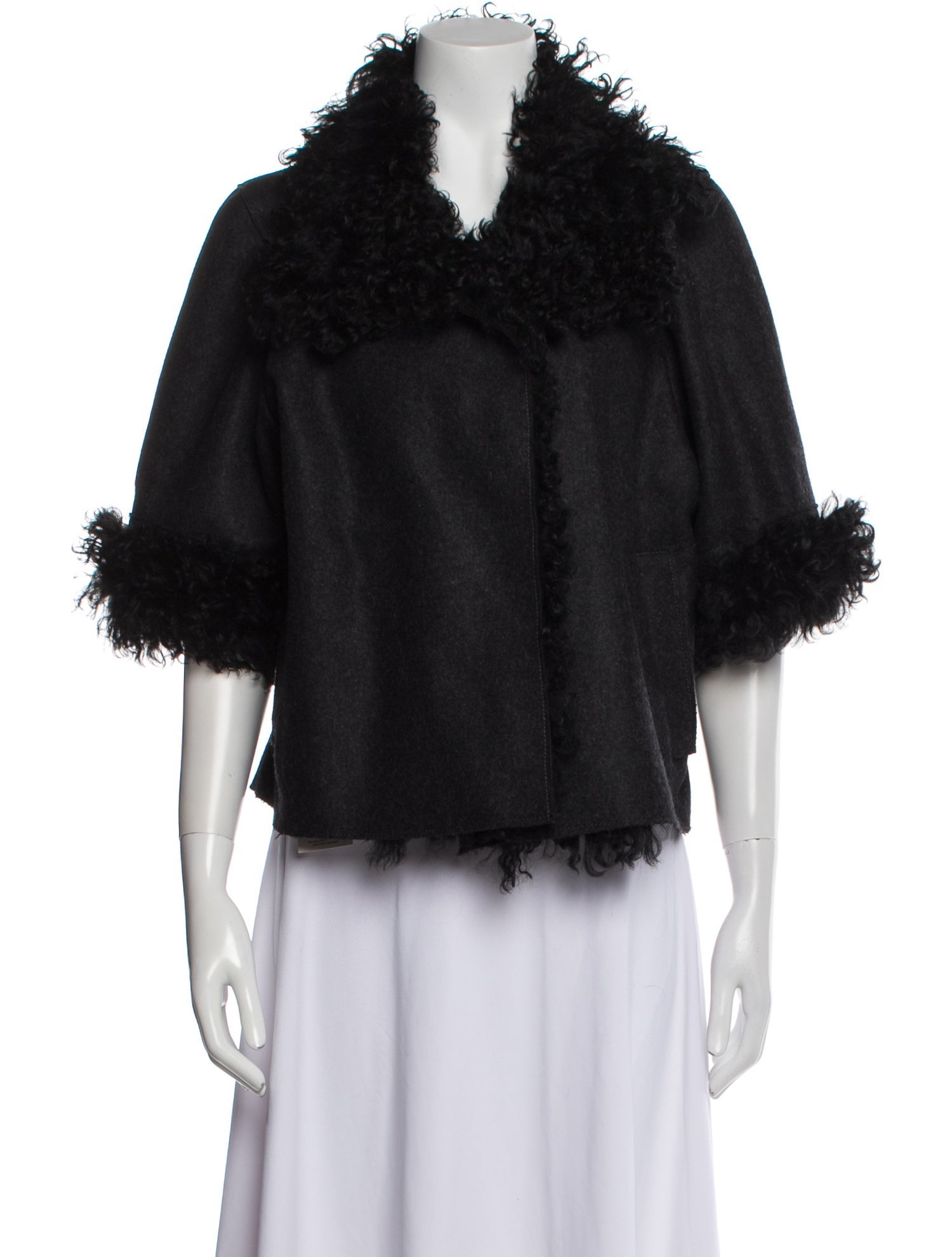 Marni Wool Fur Jacket