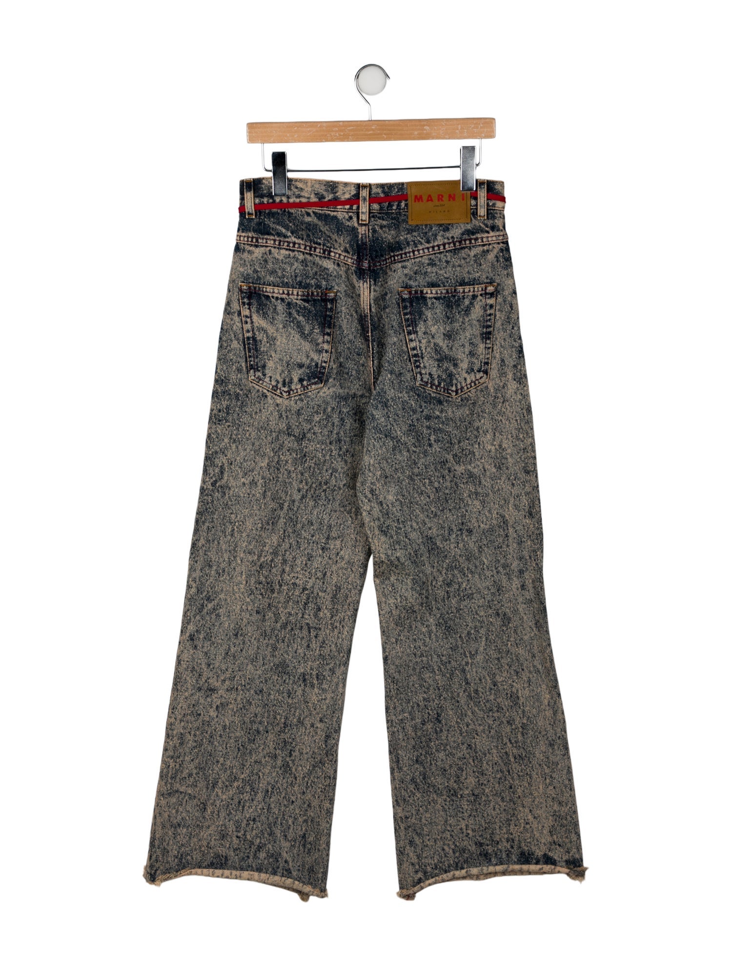 Marni High-Rise Wide Leg Jeans