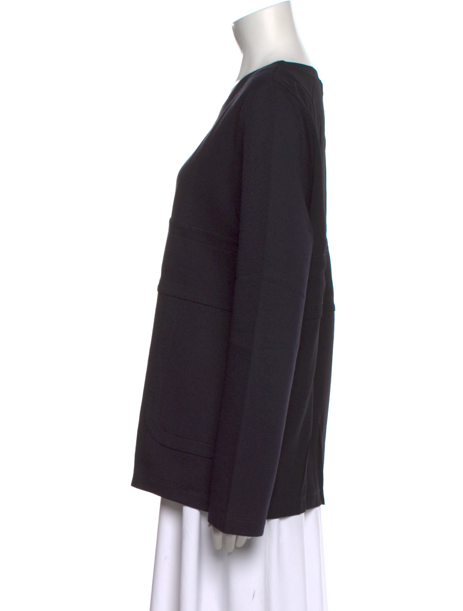 Marni Scoop Neck Long Sleeve Sweatshirt