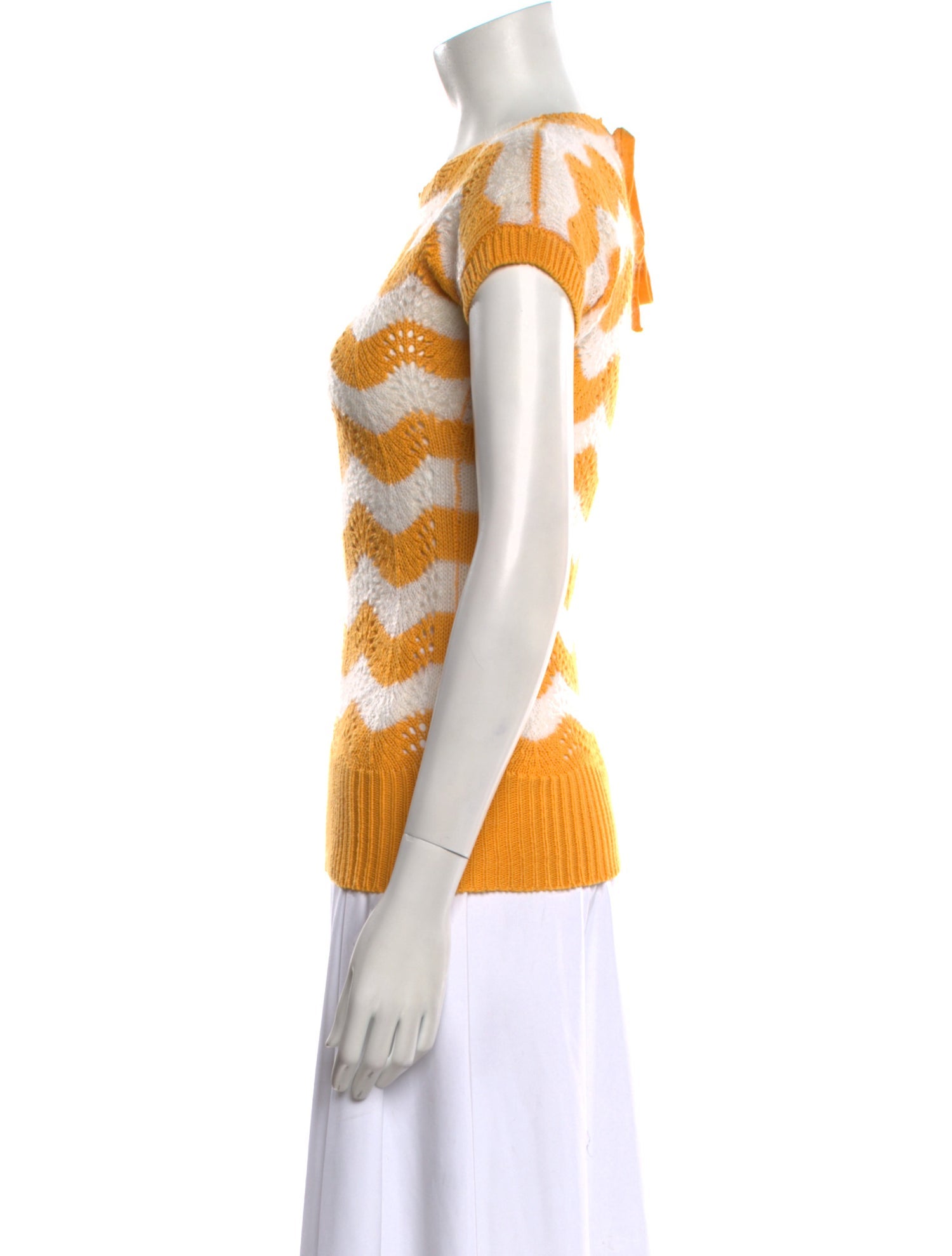 Marni Striped Bateau Neckline Sweater