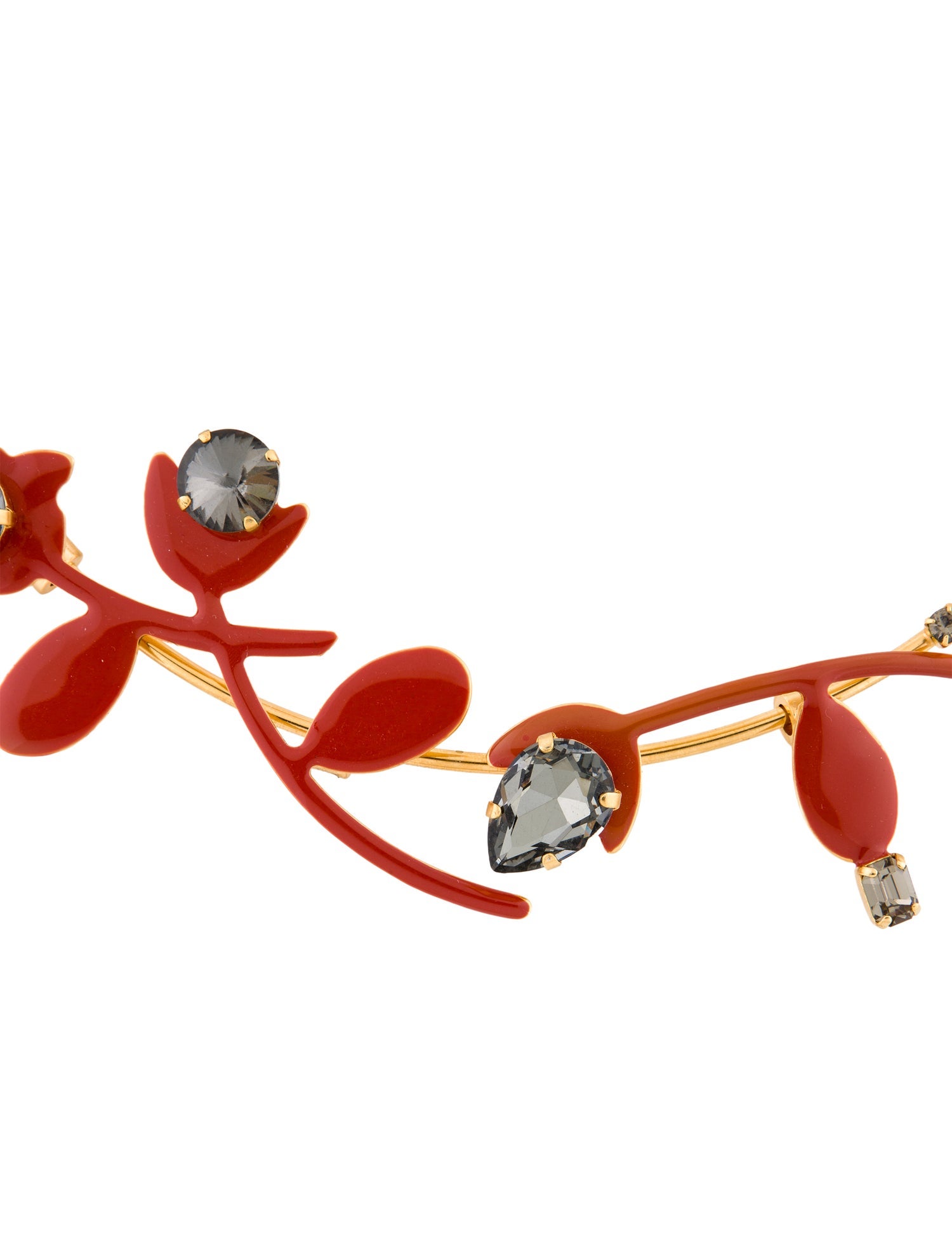 Marni Crystal & Enamel Choker Necklace