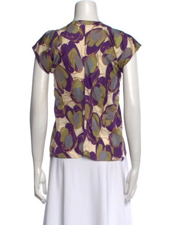 Marni Silk Printed T-Shirt