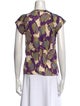 Marni Silk Printed T-Shirt