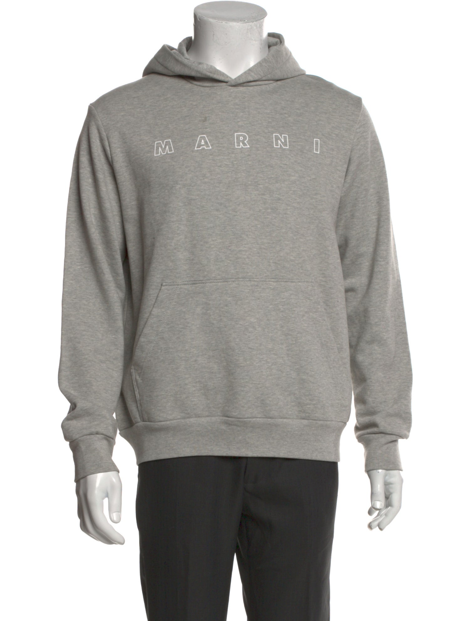 Marni Crew Neck Long Sleeve Hoodie