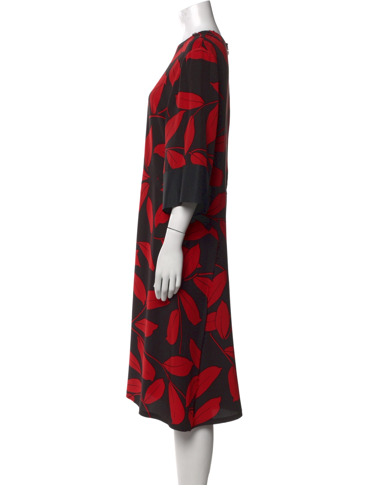 Marni Silk Midi Length Dress