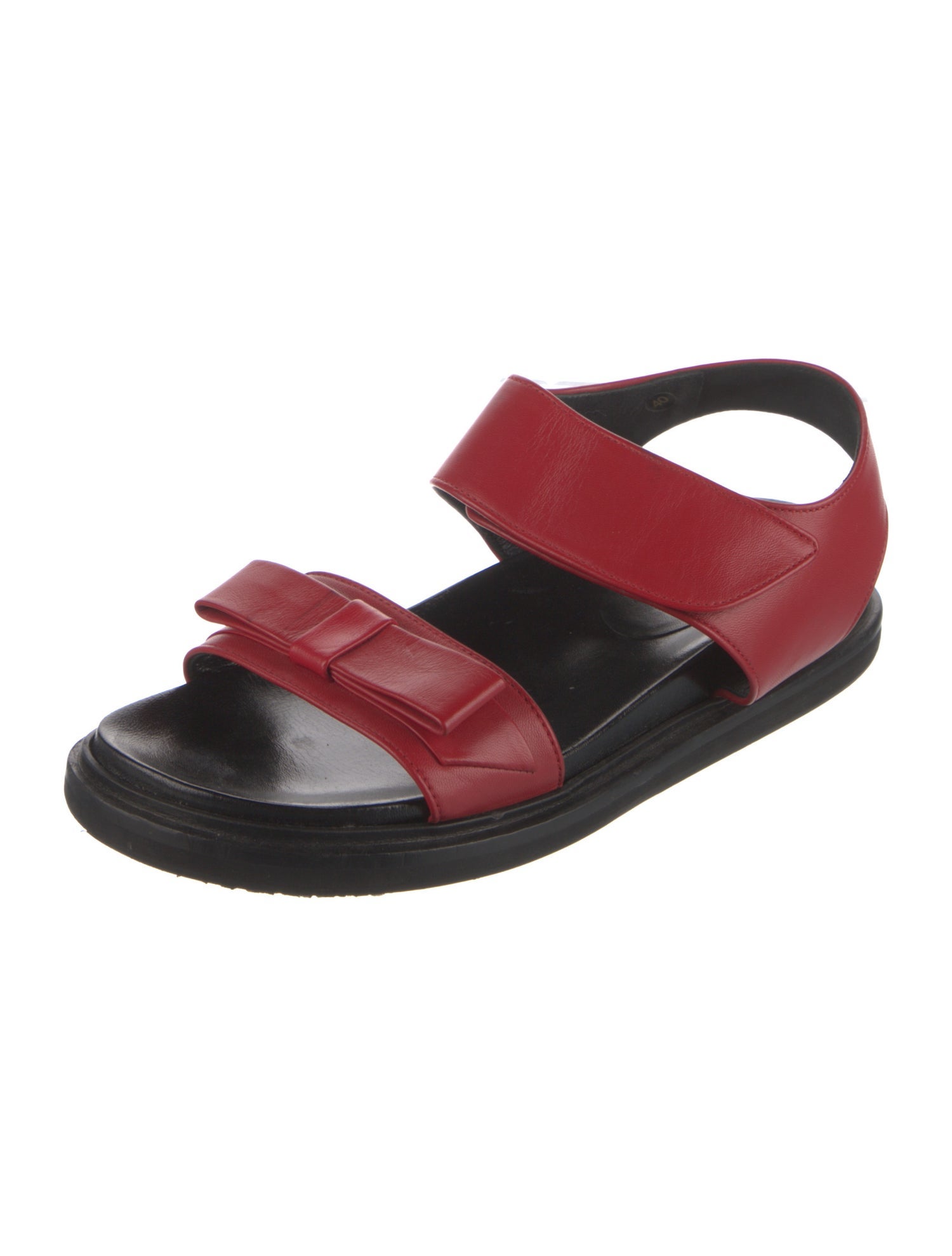 Marni Leather Slingback Sandals