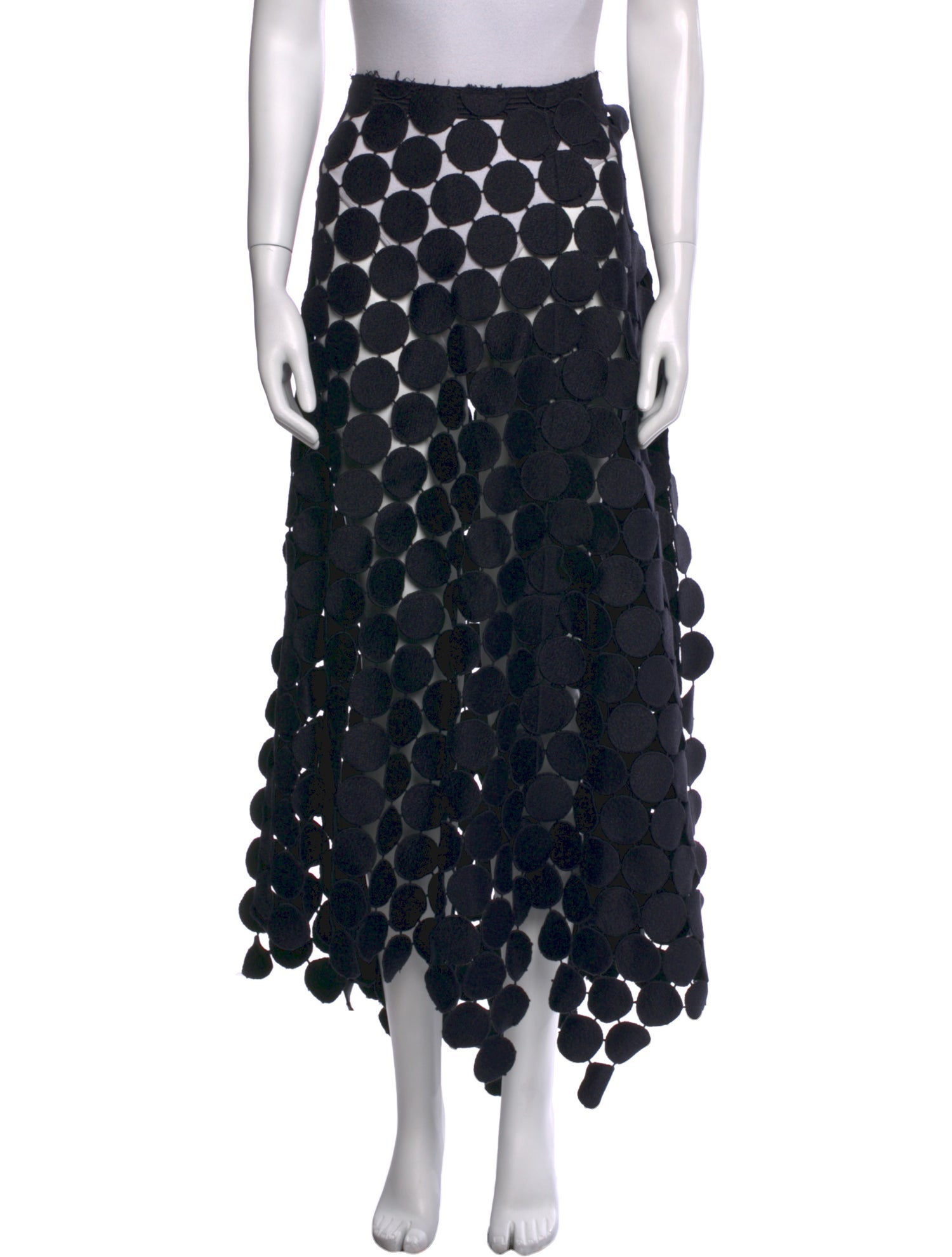 Marni Lace Pattern Long Skirt