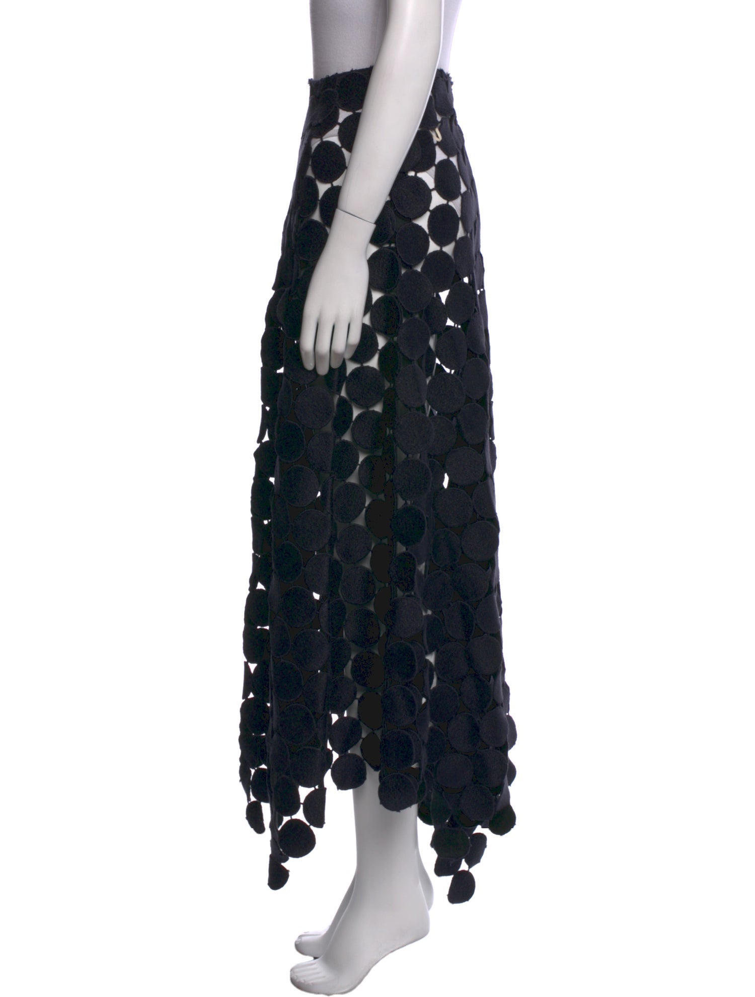 Marni Lace Pattern Long Skirt