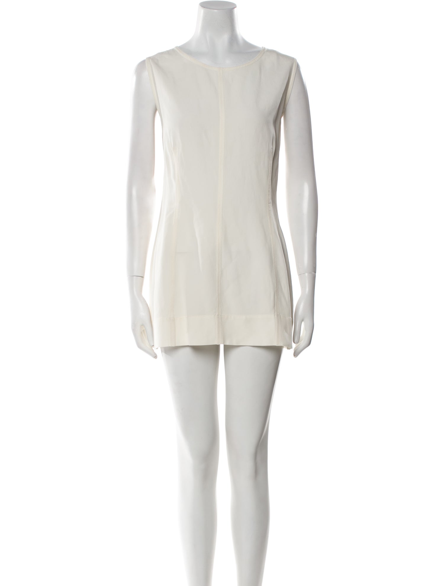 Marni Bateau Neckline Mini Dress