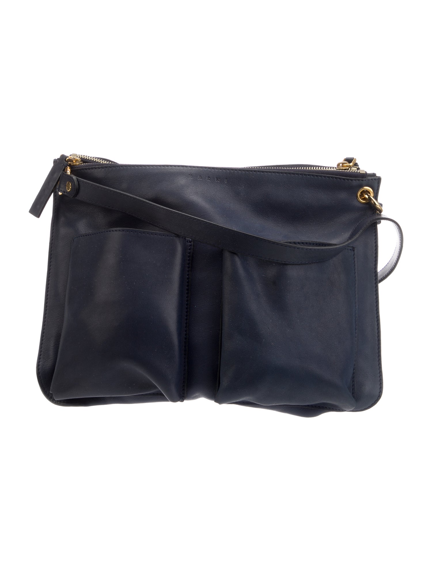 Marni Leather Shoulder Bag