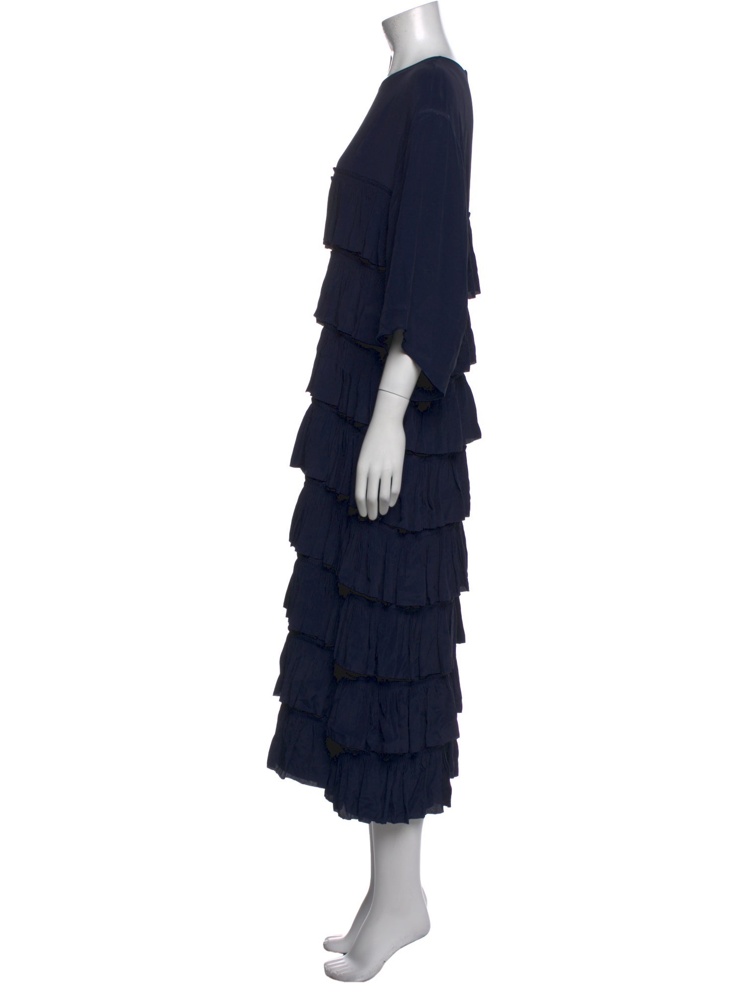 Marni Crew Neck Long Dress