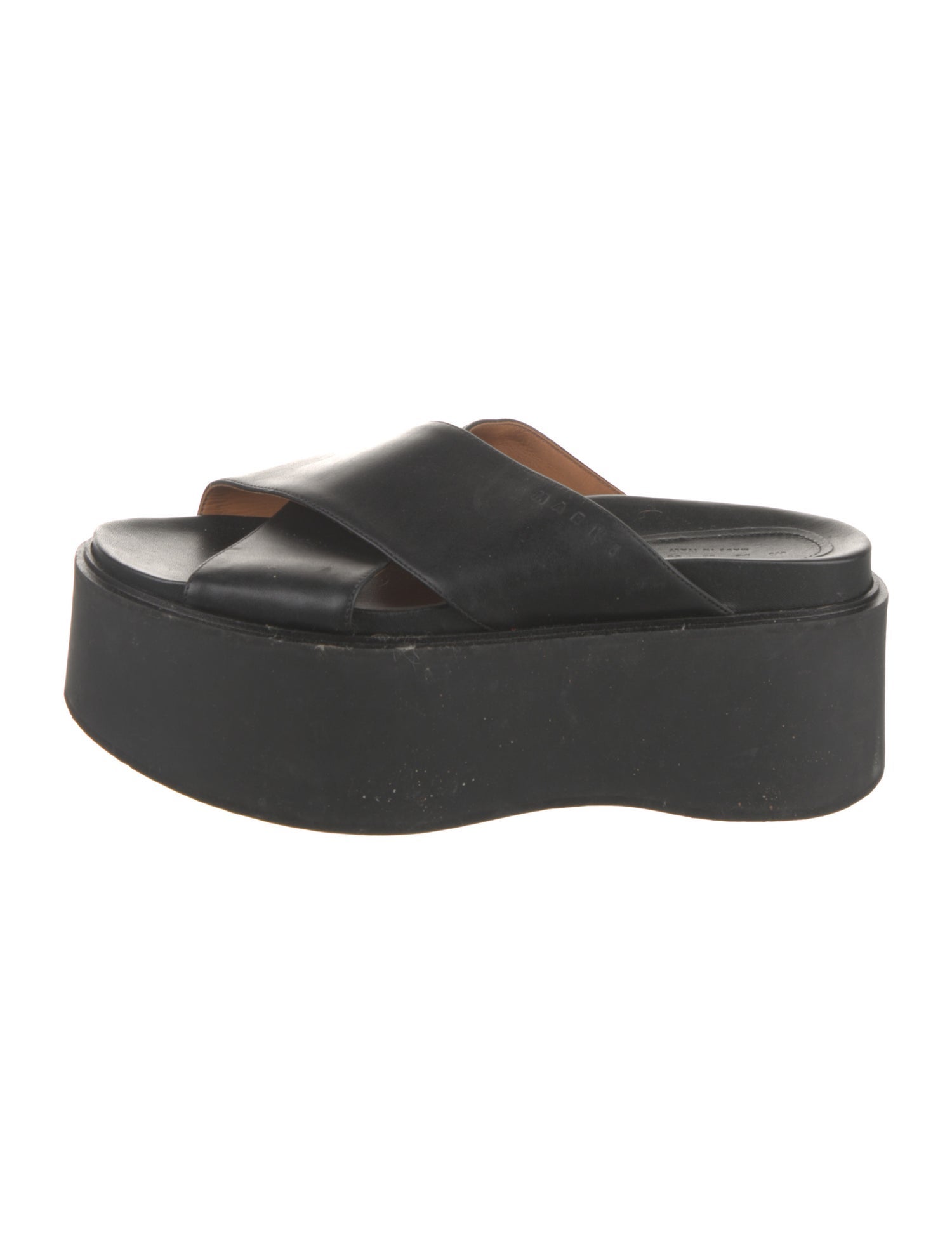 Marni Leather Slides