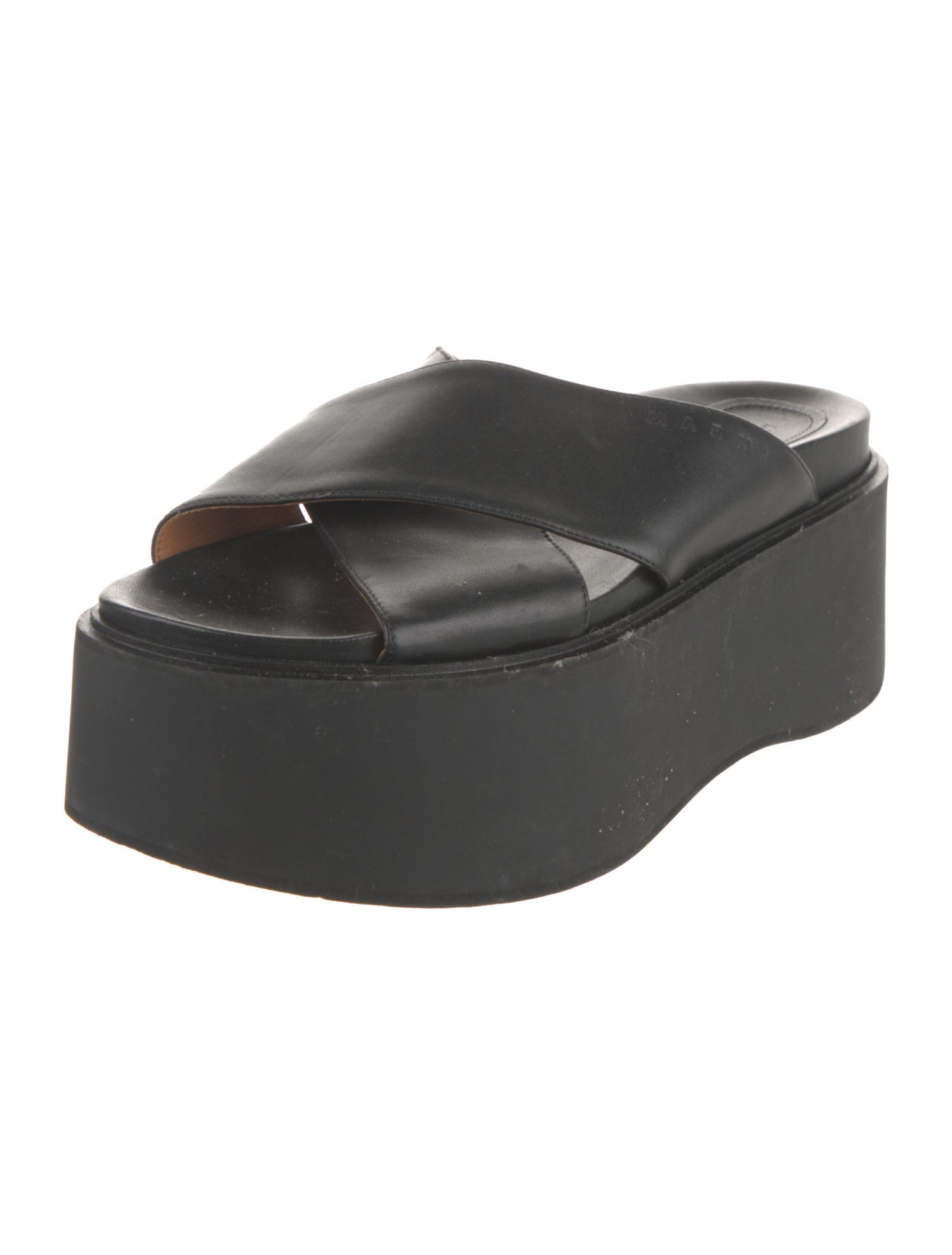 Marni Leather Slides