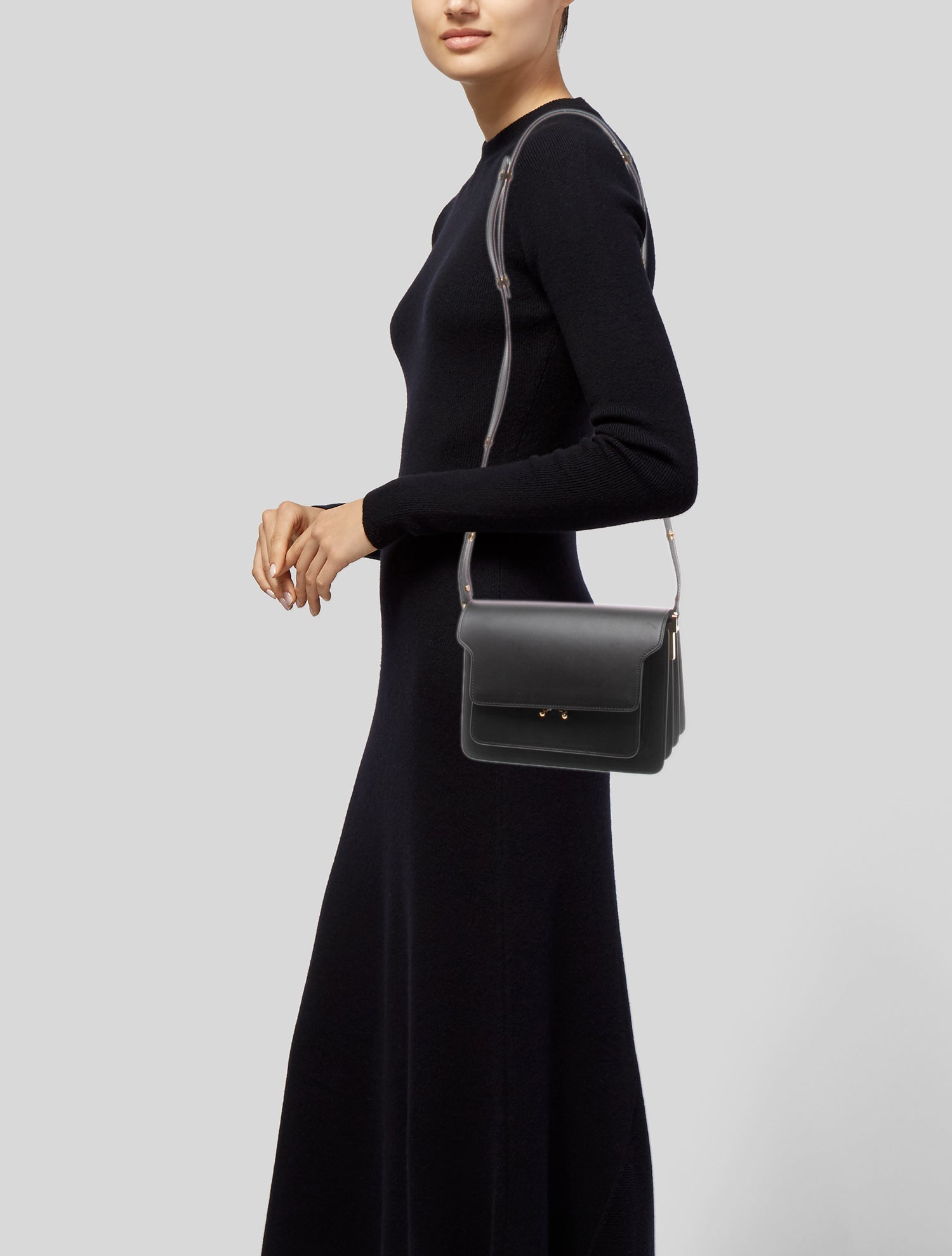 Marni Leather Crossbody Bag